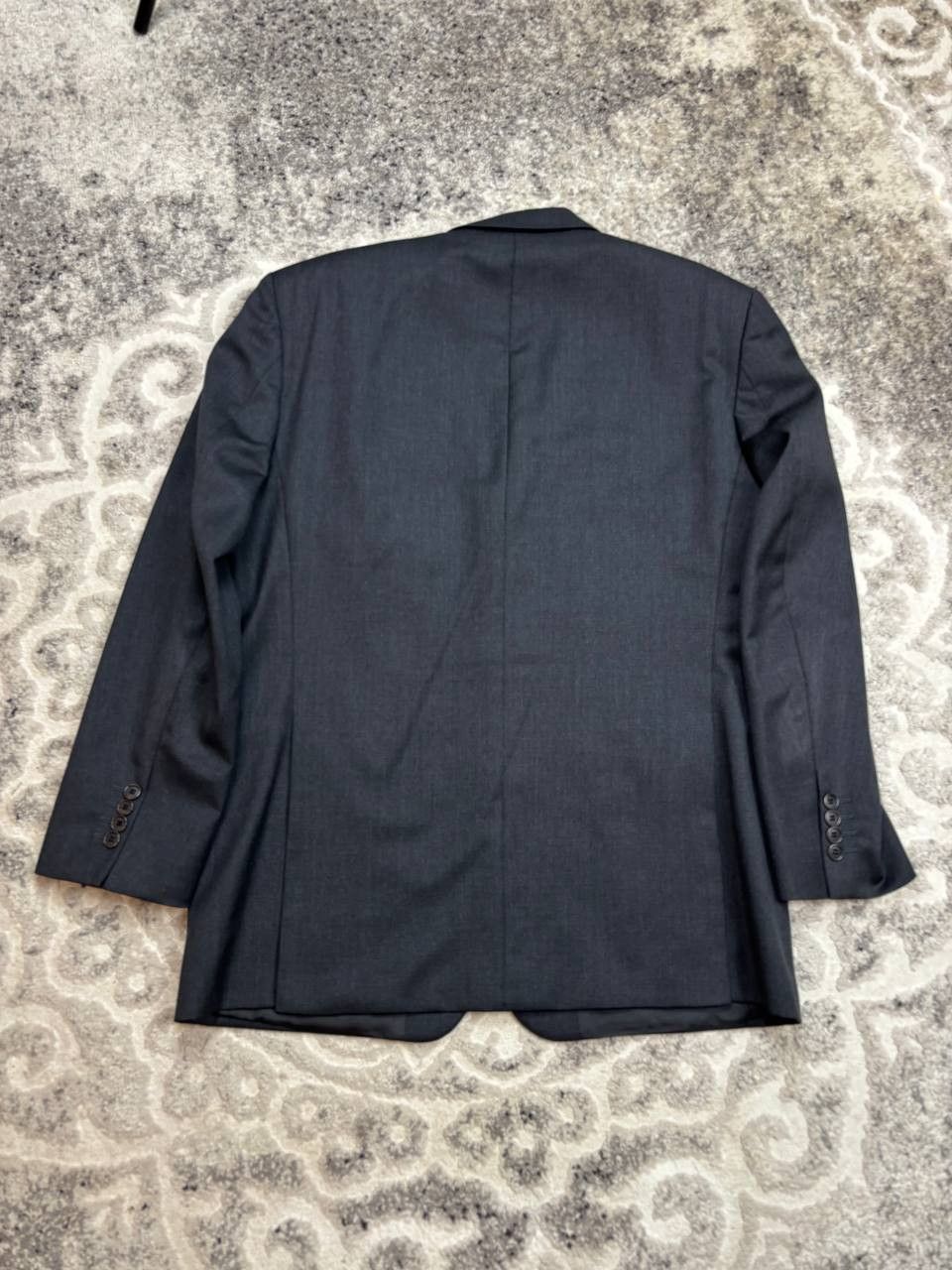 Hugo Boss Hugo Boss Super 100 Wool Blazer Grey Jacket Size 42S - 3 Thumbnail