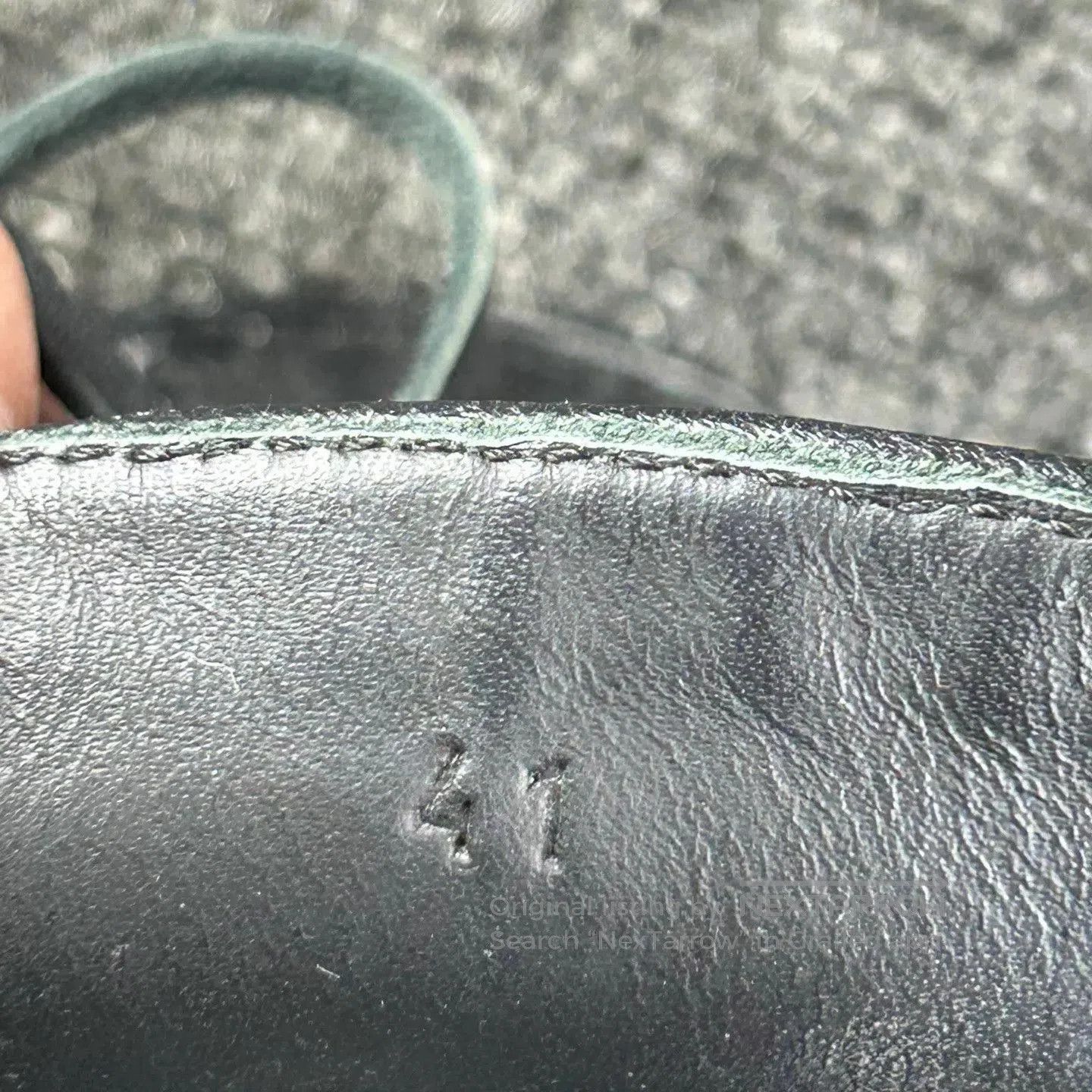 Bottega Veneta Black Woven Leather Slip. Size US 8 / EU 41 - 7 Thumbnail
