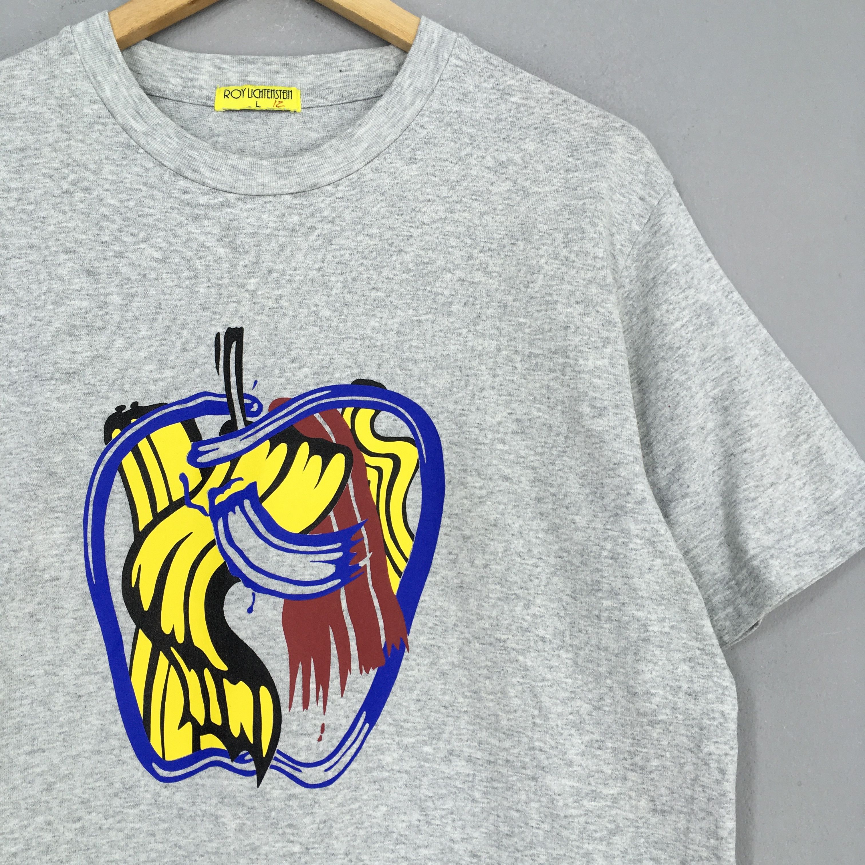 Other Roy Lichtenstein Brushstrokes Apple 1983 Artwork T Shirt Size US L / EU 52-54 / 3 - 2 Thumbnail