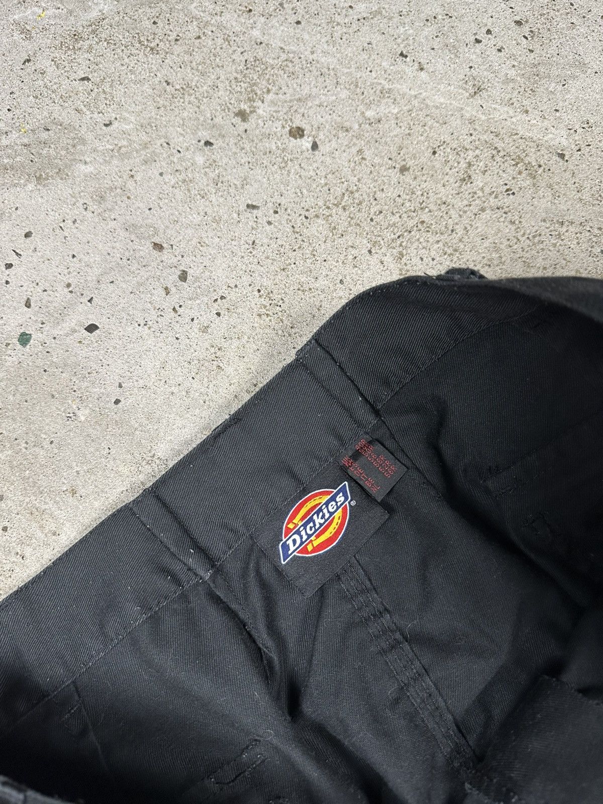 Dickies × Vintage Vintage Y2K Dickies Black Baggy Cargo Carpenter Pants Size US 36 / EU 52 - 8 Thumbnail