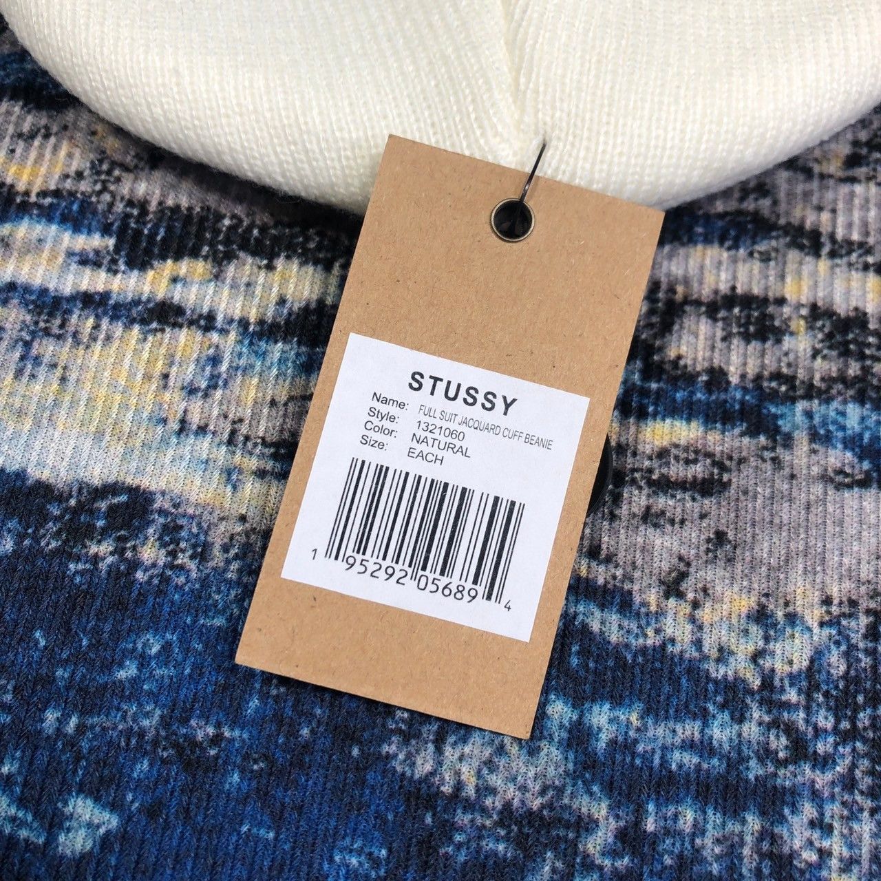 Stussy Stussy Full Suit Jacquard Cuff Beanie Size ONE SIZE - 5 Thumbnail
