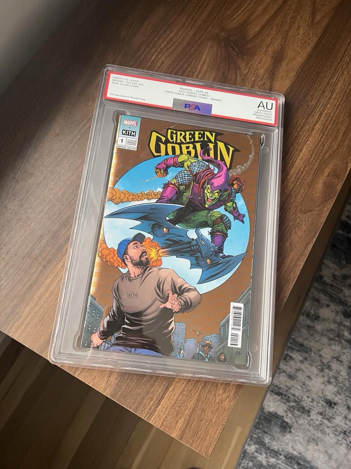 Kith × Marvel Comics Kith x Marvel Comic PSA AU Graded Orange Edition RARE 1.1% Size ONE SIZE - 1 Thumbnail