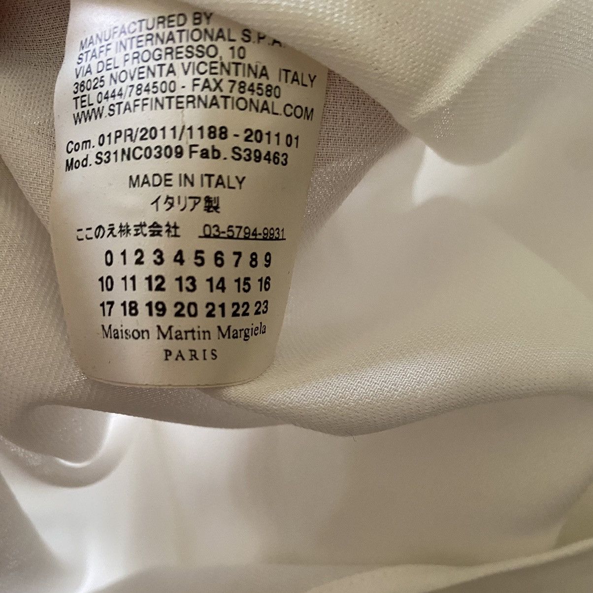 Maison Margiela SS11 Cotton Rayon Blend Blouse Size L / US 10 / IT 46 - 7 Thumbnail