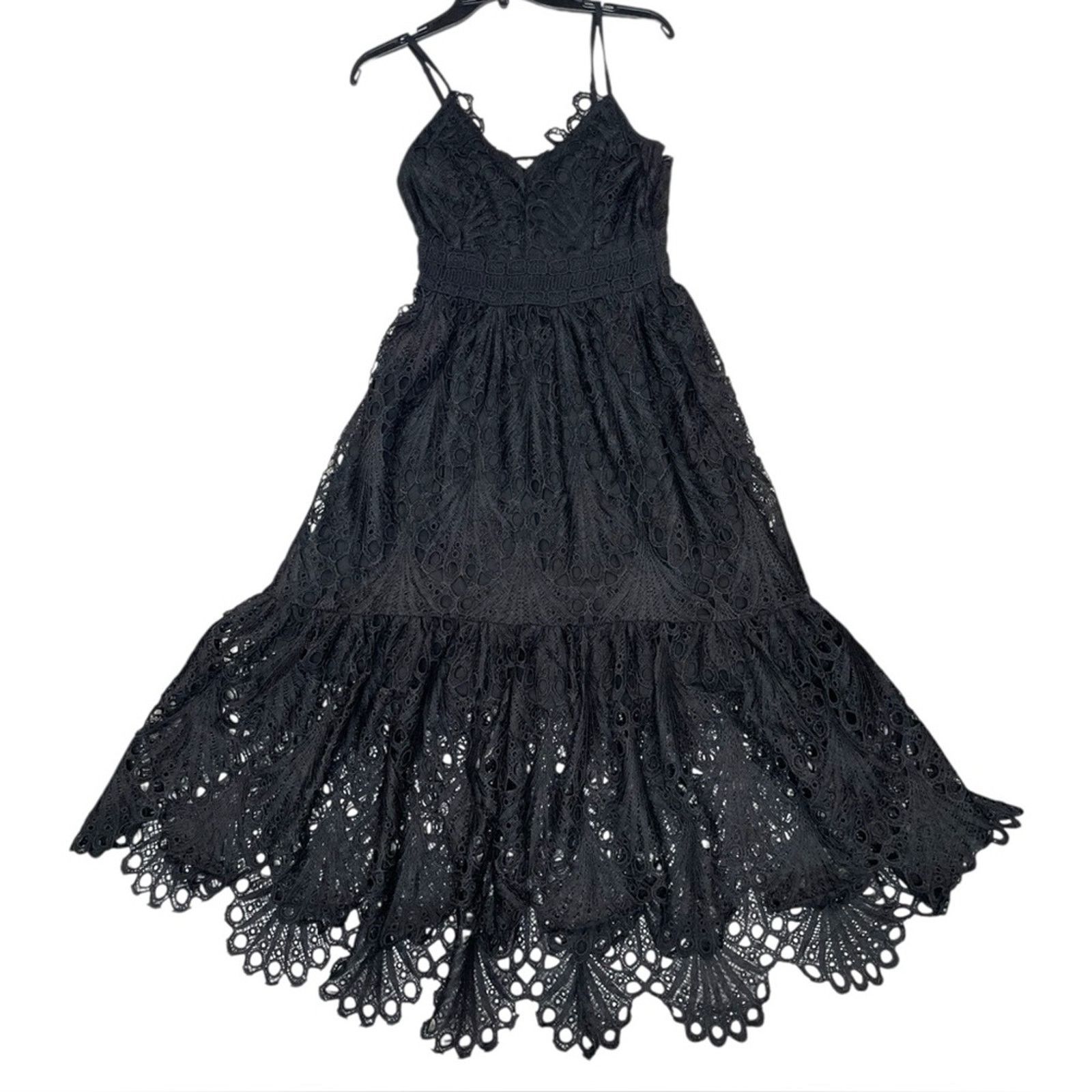 Ramy Brook NWT Ramy Brook Embroidered Belle Dress in Black size Small Size S / US 4 / IT 40 - 6 Thumbnail