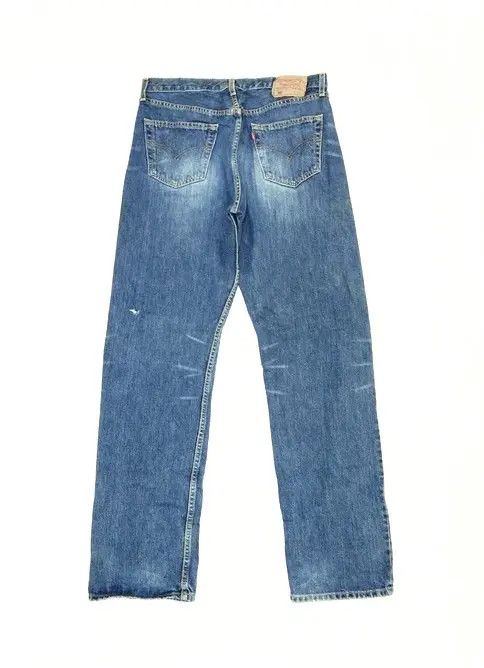 Levi's Vintage Levi's 501 Distressed Jeans 34x34 Size US 34 / EU 50 - 2 Thumbnail