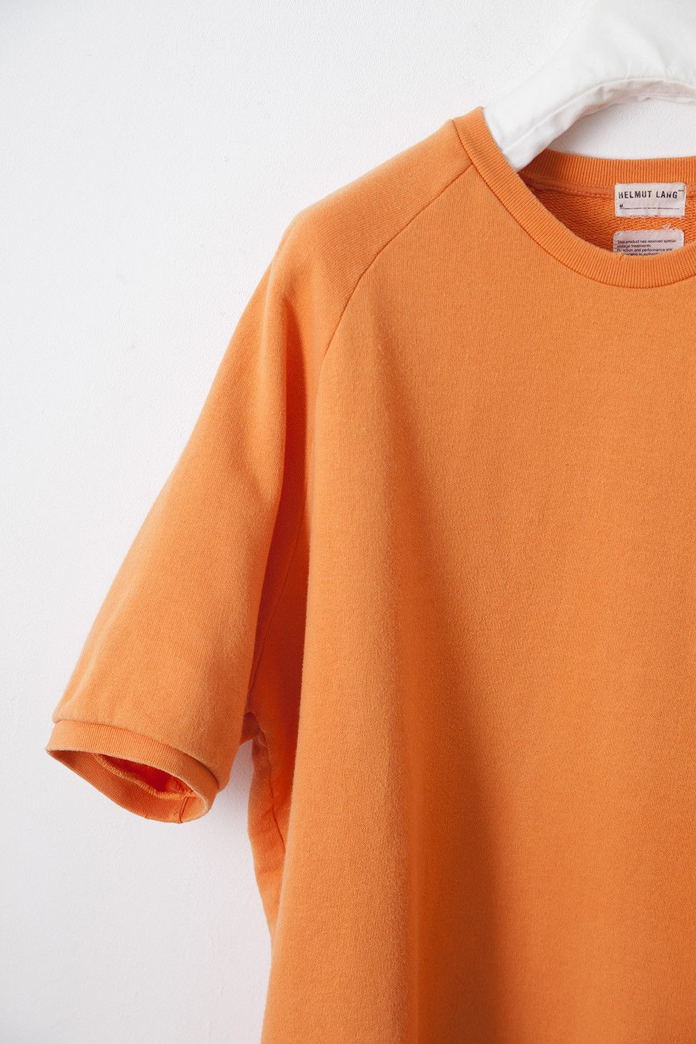Helmut Lang SS00 orange sweatshirt Size US XL / EU 56 / 4 - 2 Thumbnail