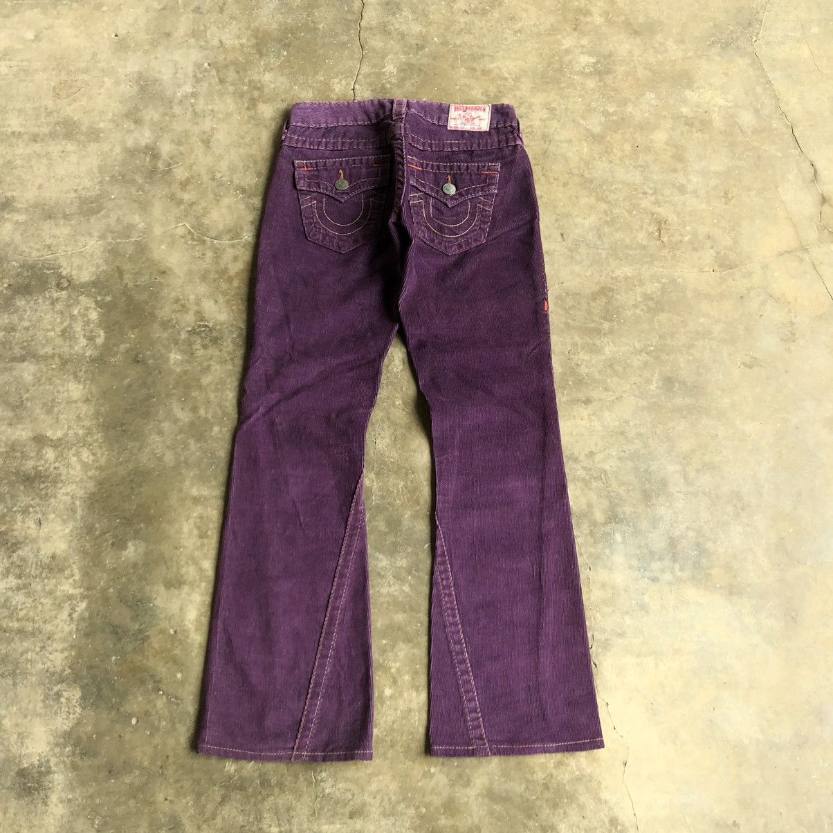 True Religion Vintage True Religion USA Bootcut Flared Corduroy Pants Size US 27 - 1 Thumbnail