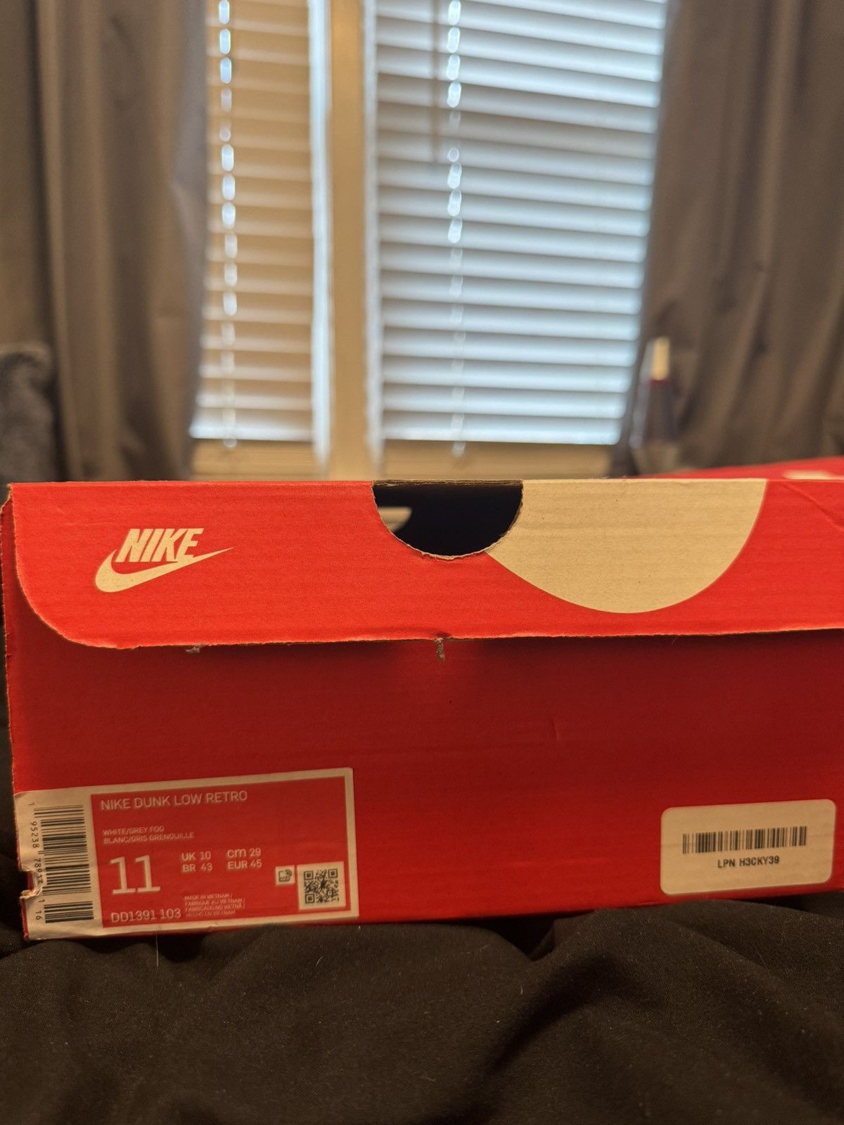 Nike Nike Dunk Grey Fog Size 11 Size US 11 / EU 44 - 10 Thumbnail