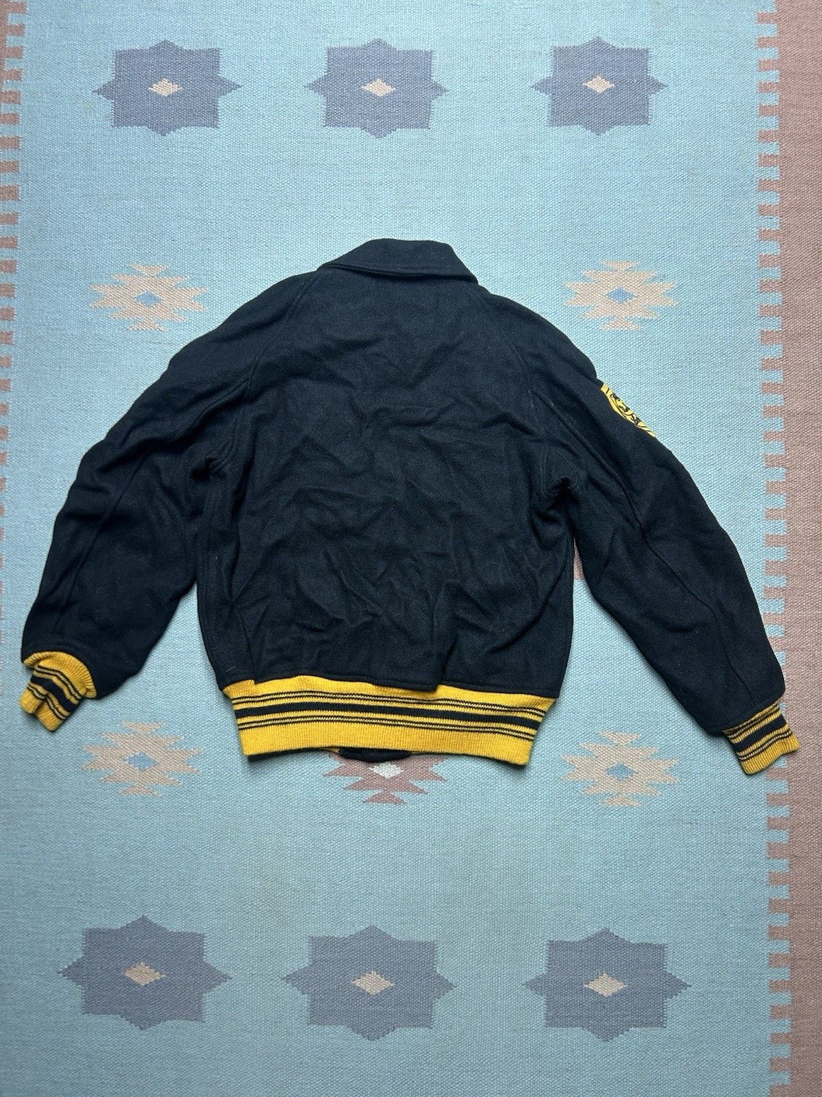 Vintage 1950s wool varsity jacket snap letterman Missouri 36 small Size US S / EU 44-46 / 1 - 7 Thumbnail