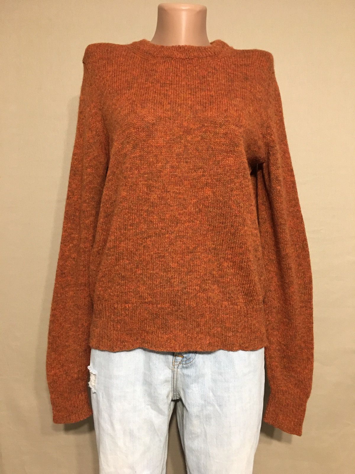 Designer TOAST Pure New Wool Knit Sweater Size M Size M / US 6-8 / IT 42-44 - 5 Thumbnail