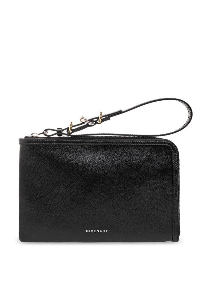 Givenchy o1srvl11e1224 Size: OS/Voyou Zipped Clutch in Black Size ONE SIZE - 1 Thumbnail