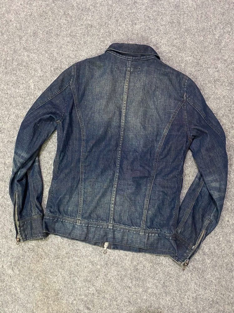 If Six Was Nine Vintage Shclussel Japan Bondage Denim Jacket Size US M / EU 48-50 / 2 - 15 Thumbnail