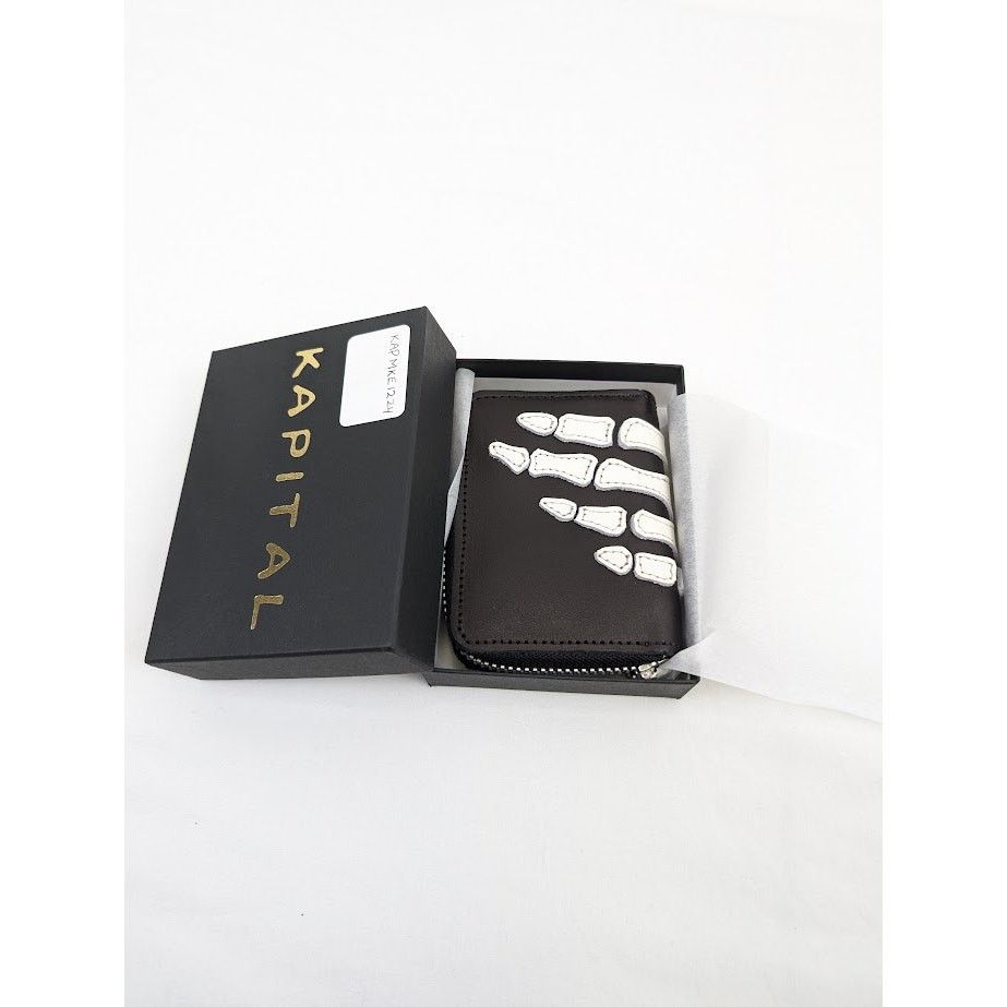 Kapital o1rshd1 Q:2 / Size: OS / Zip Wallet in Black/White Size ONE SIZE - 21 Thumbnail