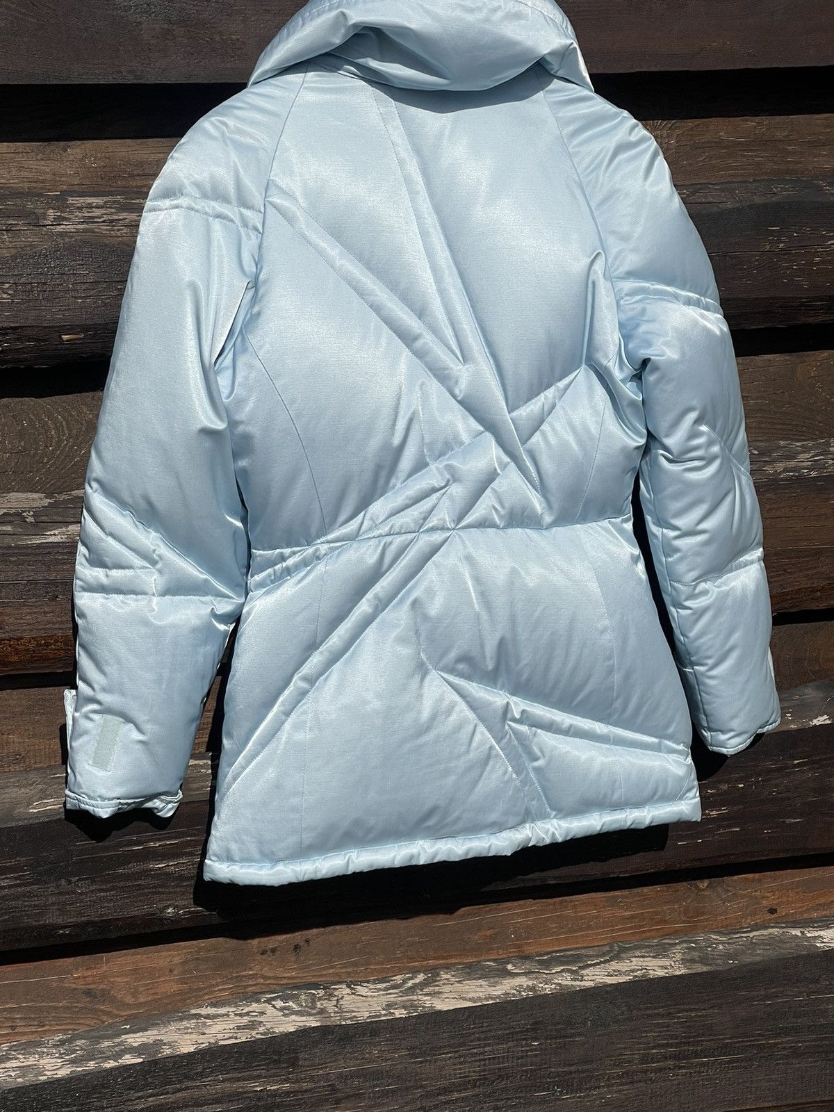 Mugler 90’s Mugler sky blue vintage puffer jacket Size S / US 4 / IT 40 - 9 Thumbnail
