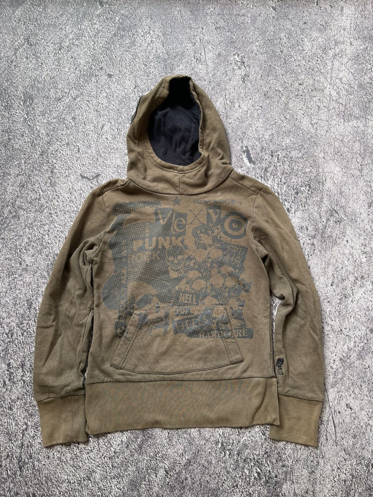 Japanese Brand Y2K Vexy Skull Ifsixwasnine Hoodie Size US XS / EU 42 / 0 - 1 Thumbnail