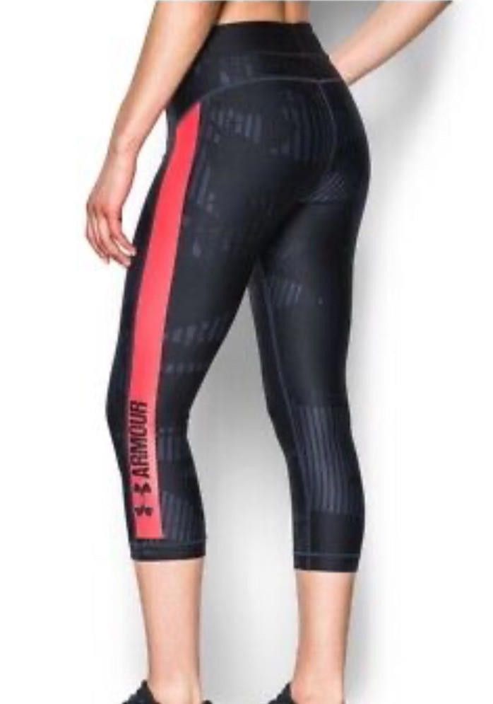 Under Armour Under Armour Capri Athletic Activewear Womens Leggins Size 32" / US 10 / IT 46 - 1 Thumbnail