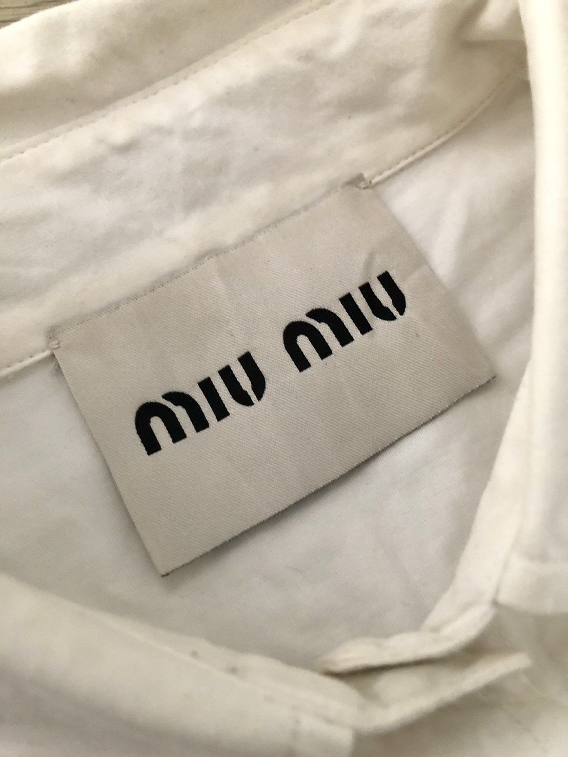 Miu Miu Miu Miu POPLIN SHIRT Size US S / EU 44-46 / 1 - 4 Thumbnail