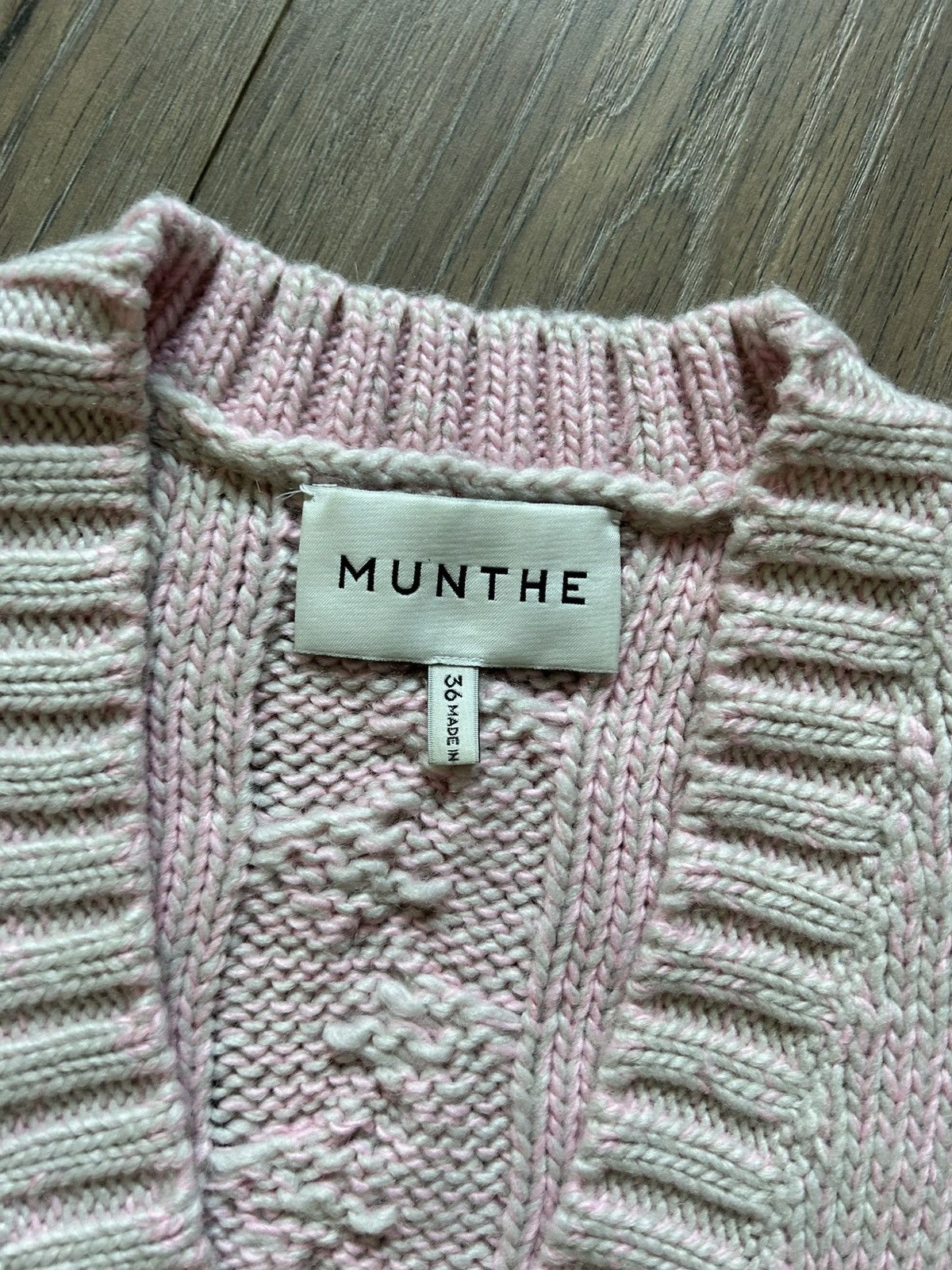 MUNTHE Munthe wool cardigan pink S Size S / US 4 / IT 40 - 2 Thumbnail