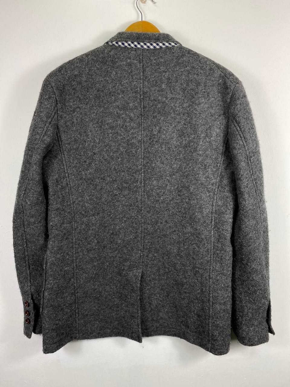 Japanese Brand mitsumine japanese brand hairy wool jacket Size US L / EU 52-54 / 3 - 8 Thumbnail