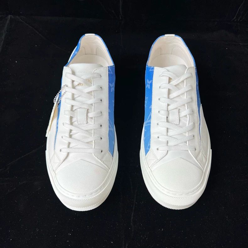 Louis Vuitton Louis Vuitton Blue sky and white cloud board shoes Size US 10 / EU 43 - 2 Thumbnail