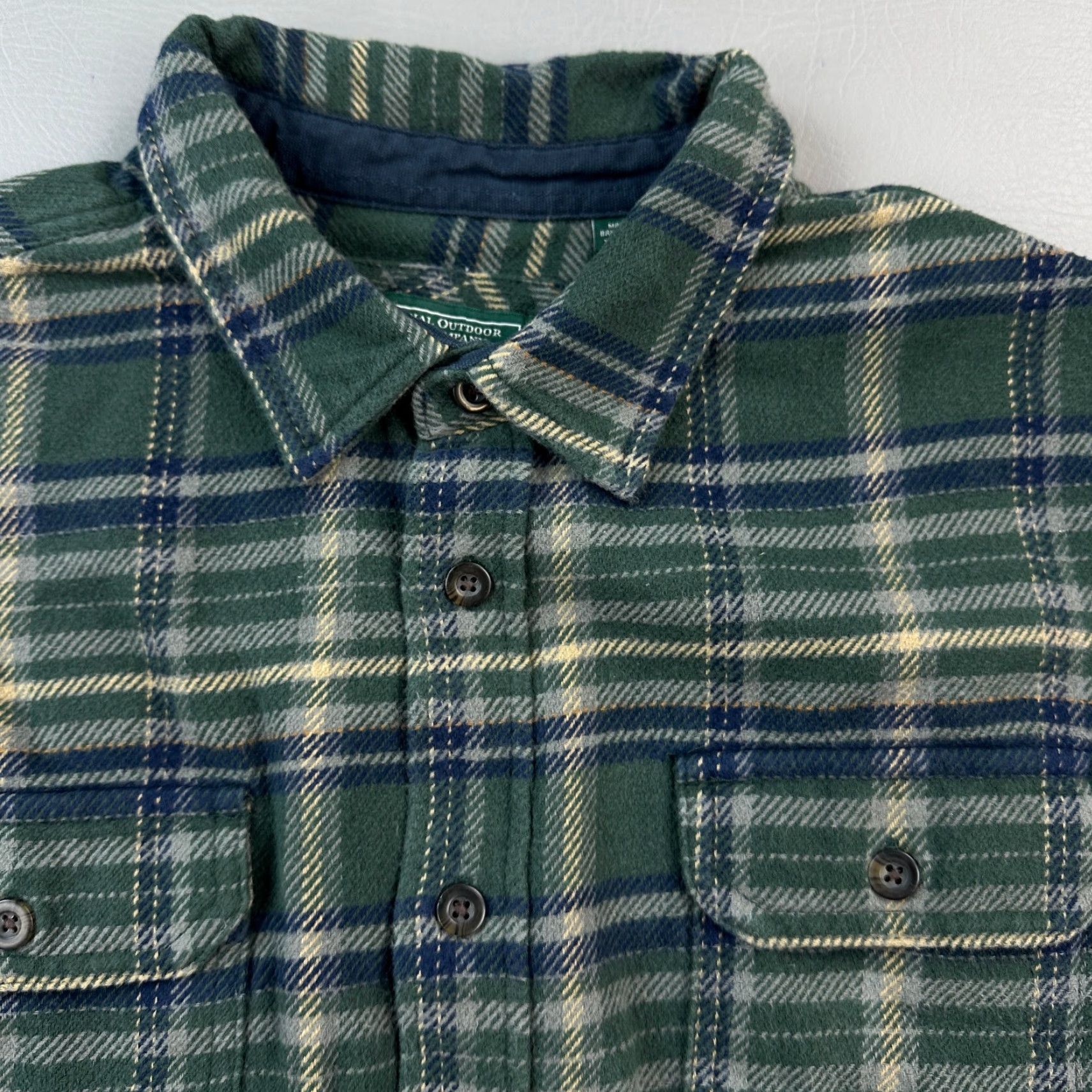 Vintage Woolrich Brawny Shirt Mens 2XL Green Plaid Heavyweights Pockets Workwear Shacket Size US XXL / EU 58 / 5 - 6 Thumbnail