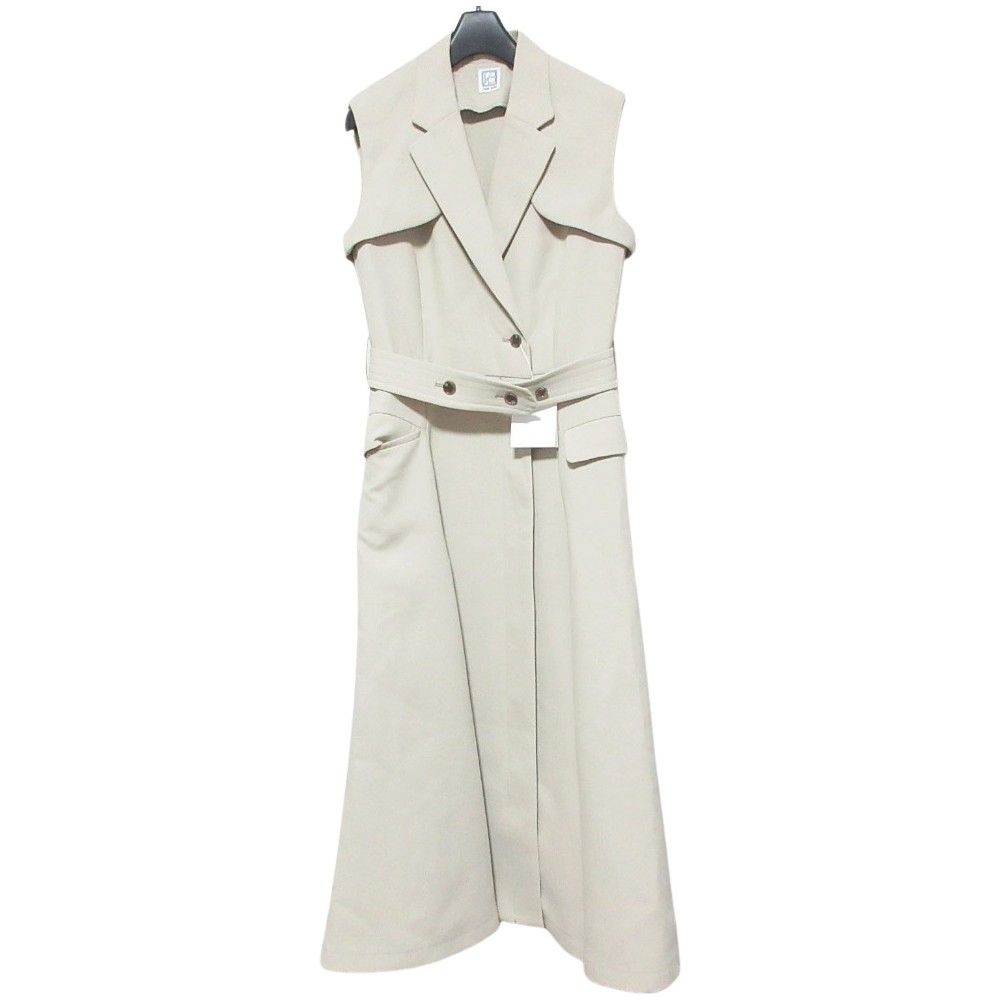 Other Other L’AUBE BLANC Sleeveless Coat Dress Textile Dresses 23SU-06 DUTY FREE for USA Size ONE SIZE - 1 Thumbnail