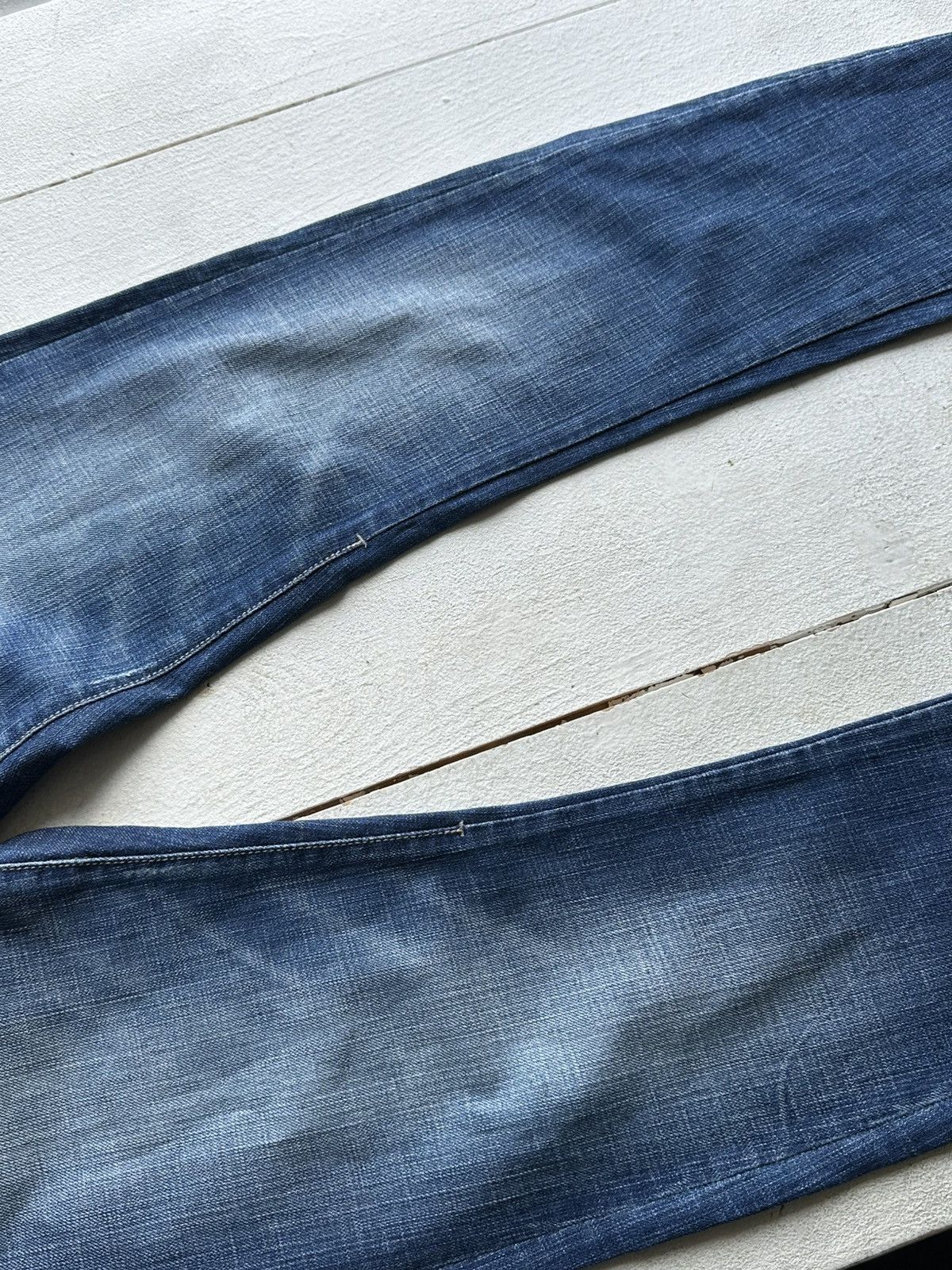 G-Star 🚨VNTG G STAR RAW BLUE FADED RARE AVANT GARDE JEANS Y2K Size 30" / US 8 / IT 44 - 5 Thumbnail