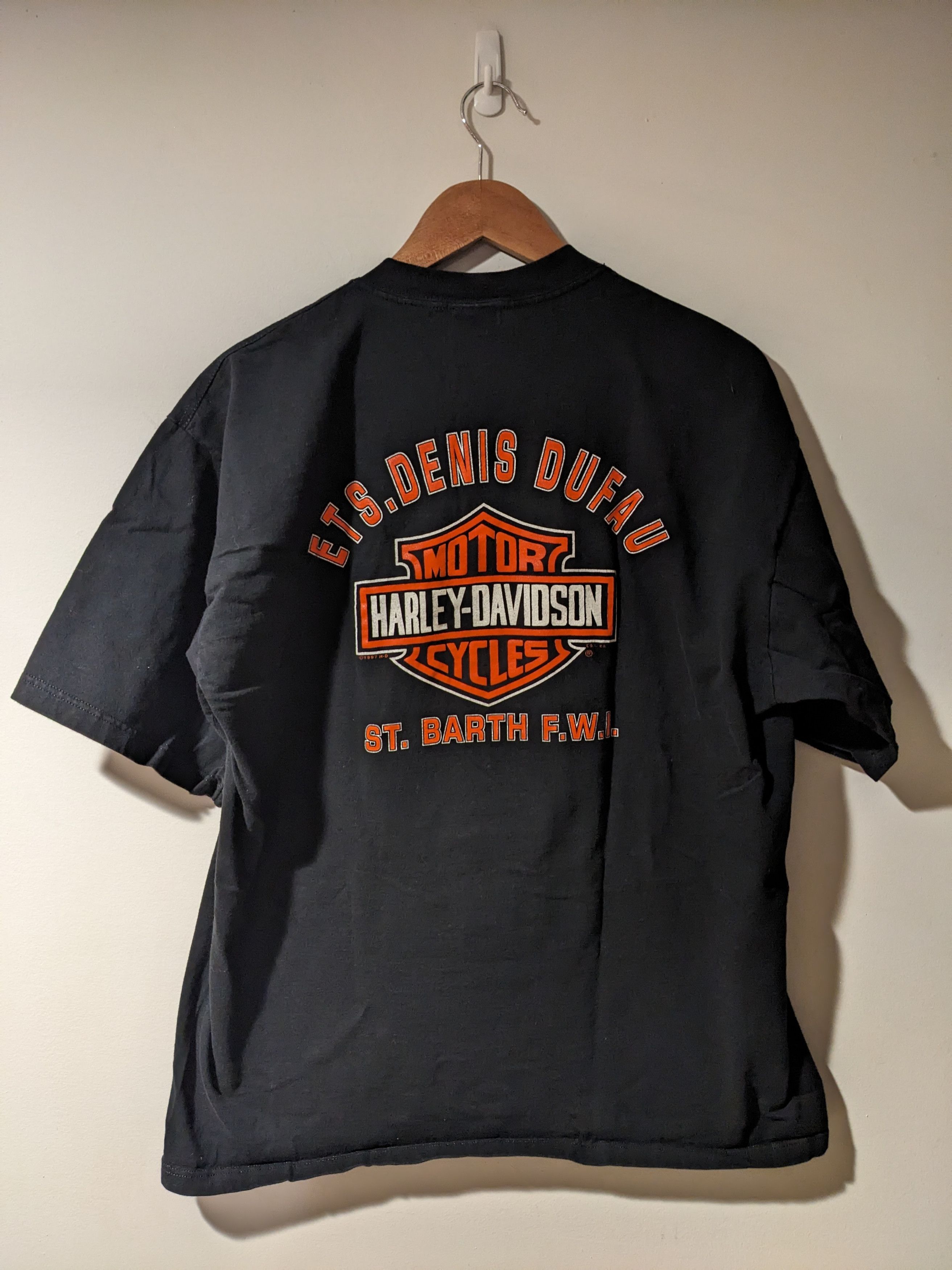 Harley Davidson × Vintage Vintage 1997 Harley Davidson Genuine Motorcycle T-Shirt Size US L / EU 52-54 / 3 - 5 Thumbnail