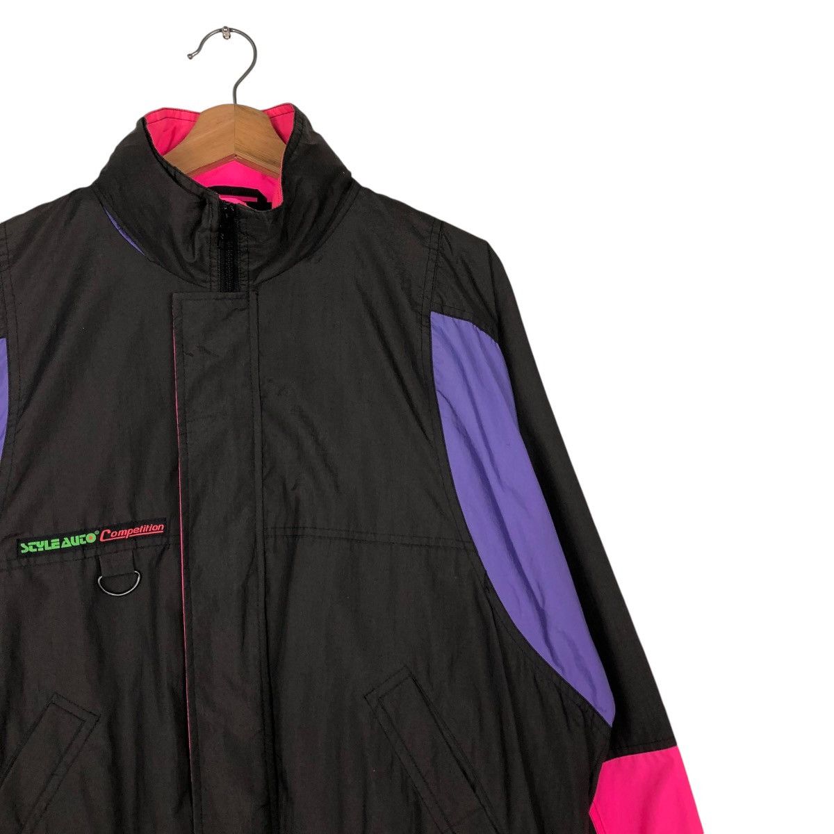 Japanese Brand 🔥VINTAGE BOMBER JACKET STYLE AUTO USA MULTI COLOUR Size US M / EU 48-50 / 2 - 8 Thumbnail