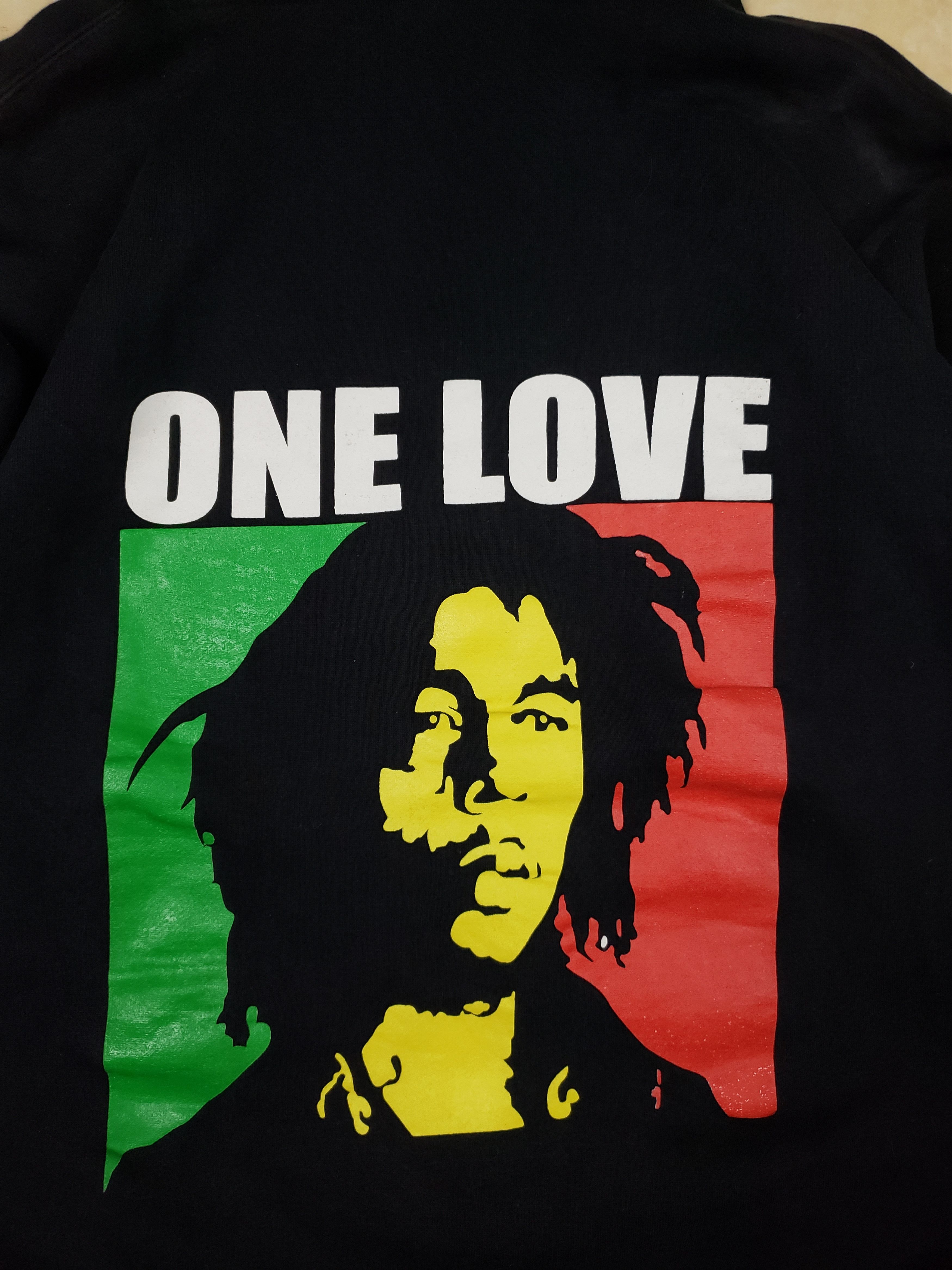 Bob Marley × Vintage Vintage Bob Marley Hoodie Size US L / EU 52-54 / 3 - 8 Thumbnail