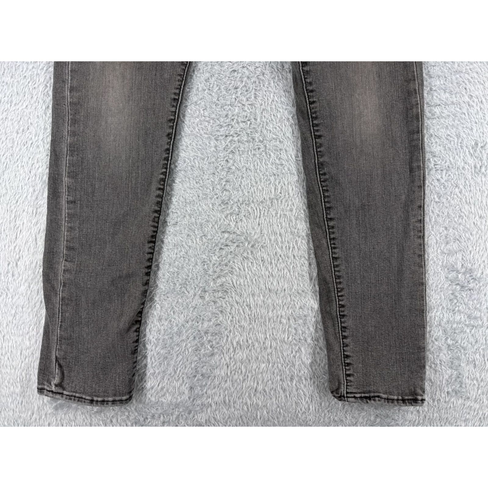 Levi's Levi's 512 Jeans Regular 30 Black Denim Cotton 5-Pocket Distressed Stretch Skinny Vintage No Size US 30 / EU 46 - 2 Thumbnail