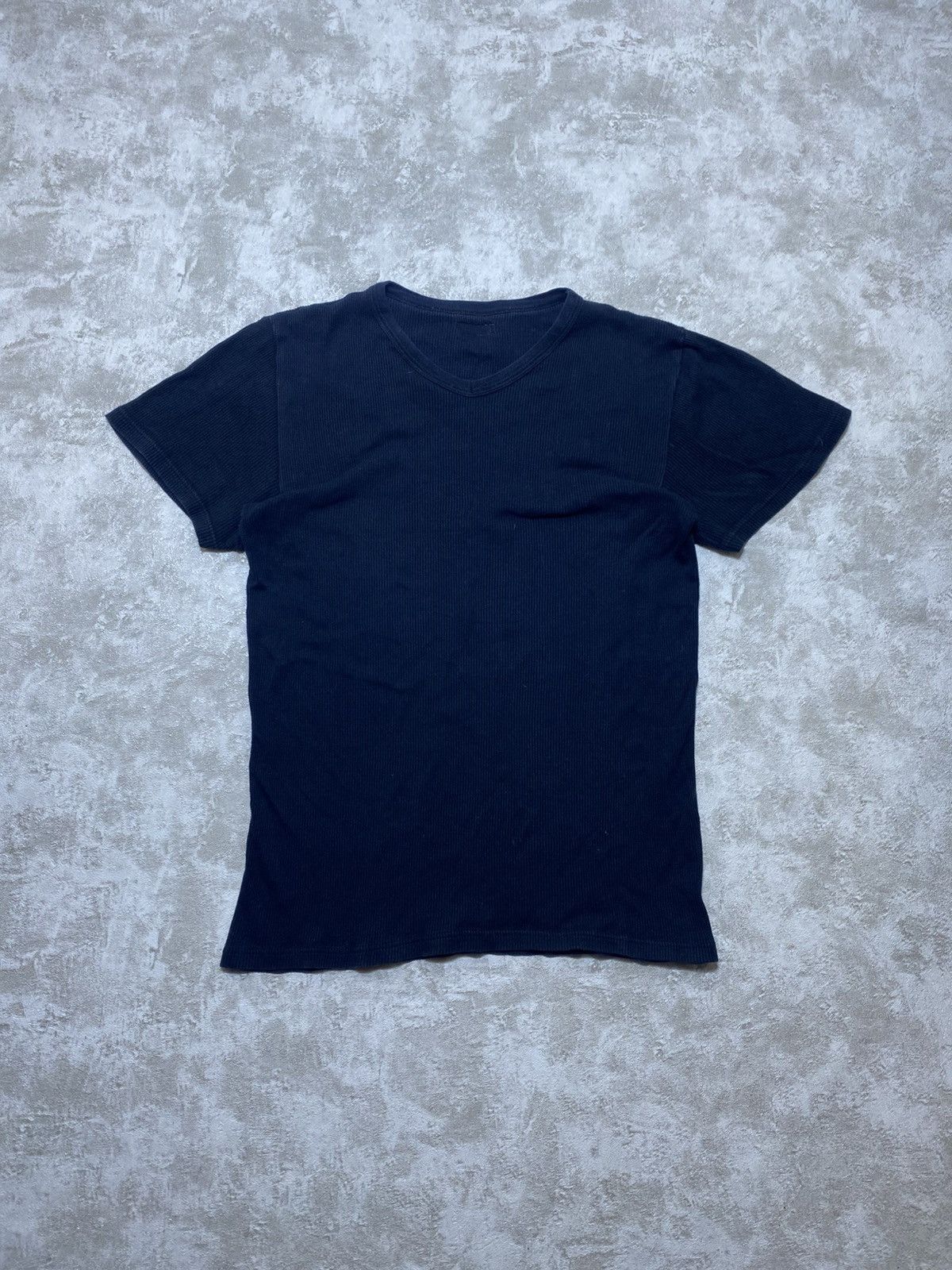 Dolce & Gabbana Vintage Dolce & Gabbana Blank Ribbed Shirt - Made in Italy Size M / US 6-8 / IT 42-44 - 1 Thumbnail