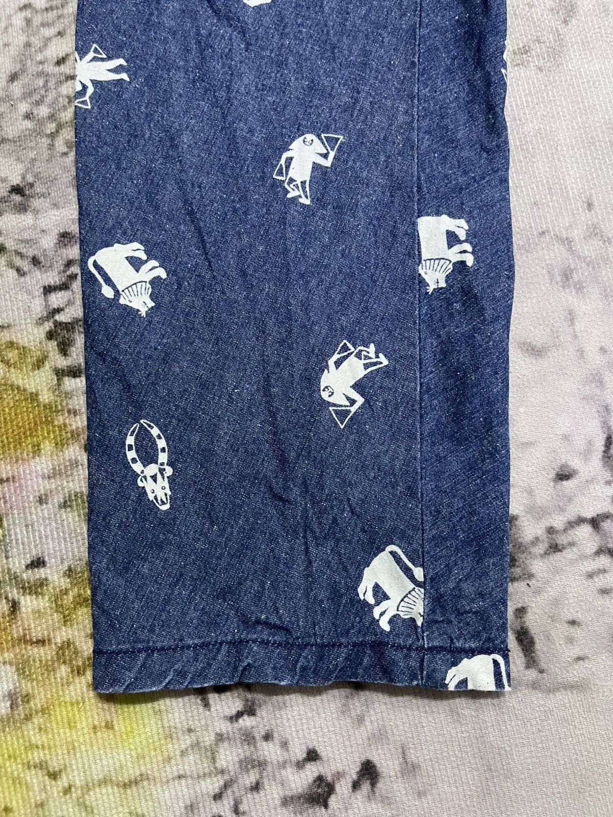 Issey Miyake × Japanese Brand × Ne-Net Ne-net By Issey Miyake Jeans Printed Size US 30 / EU 46 - 3 Thumbnail
