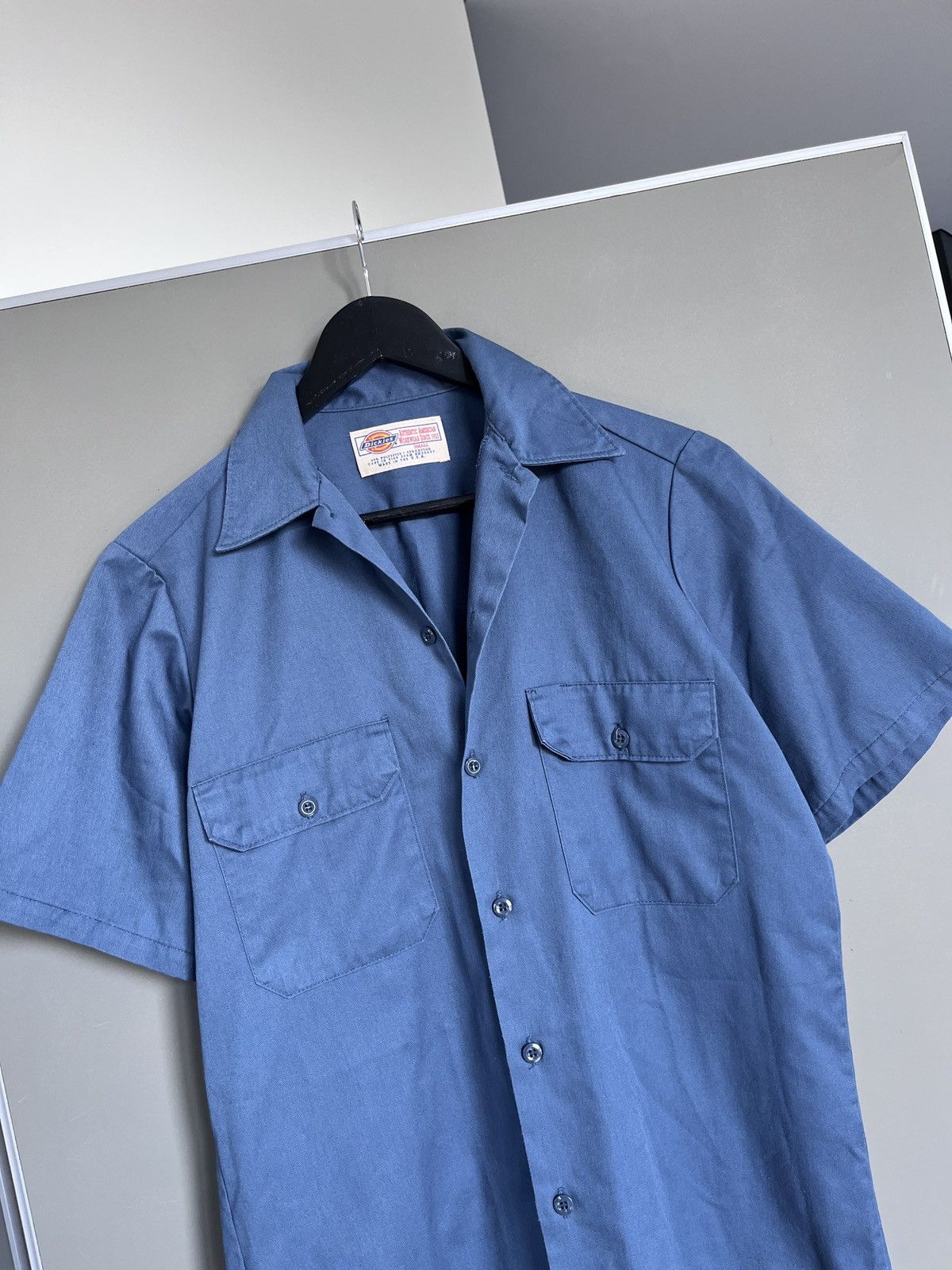 Dickies Dickies Blue Streetwear Short Sleeve Work Shirt Size US S / EU 44-46 / 1 - 3 Thumbnail