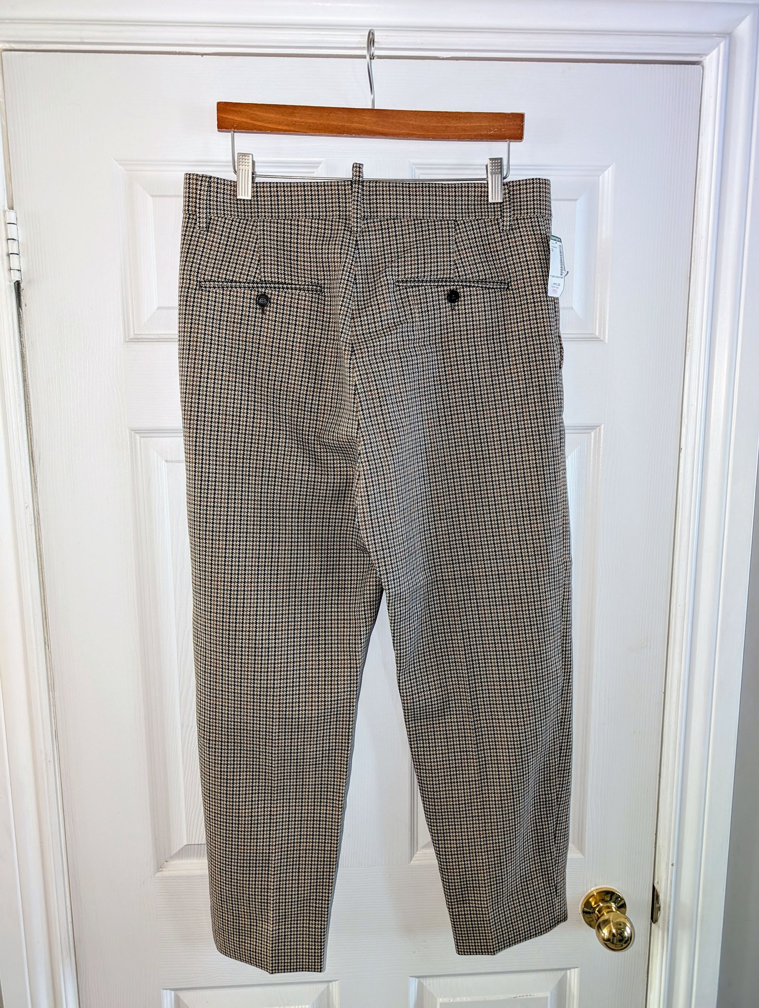 Dsquared2 DSQUARED2 HOUNDSTOOTH WOOL PANTS Size US 32 / EU 48 - 2 Thumbnail
