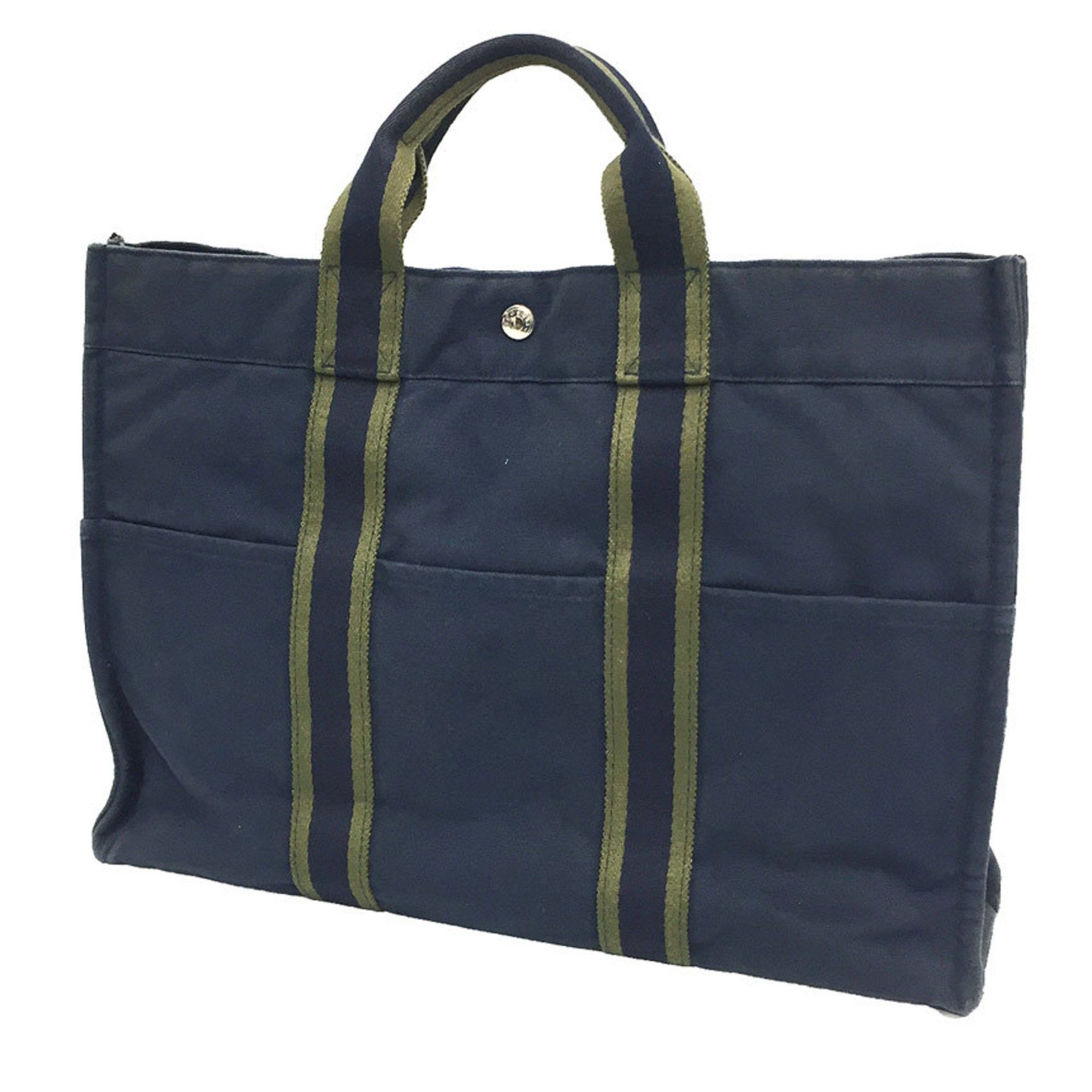 image of Hermes Fool Toe Mm Tote Bag Hand Navy Hermes Aq7846, Women's