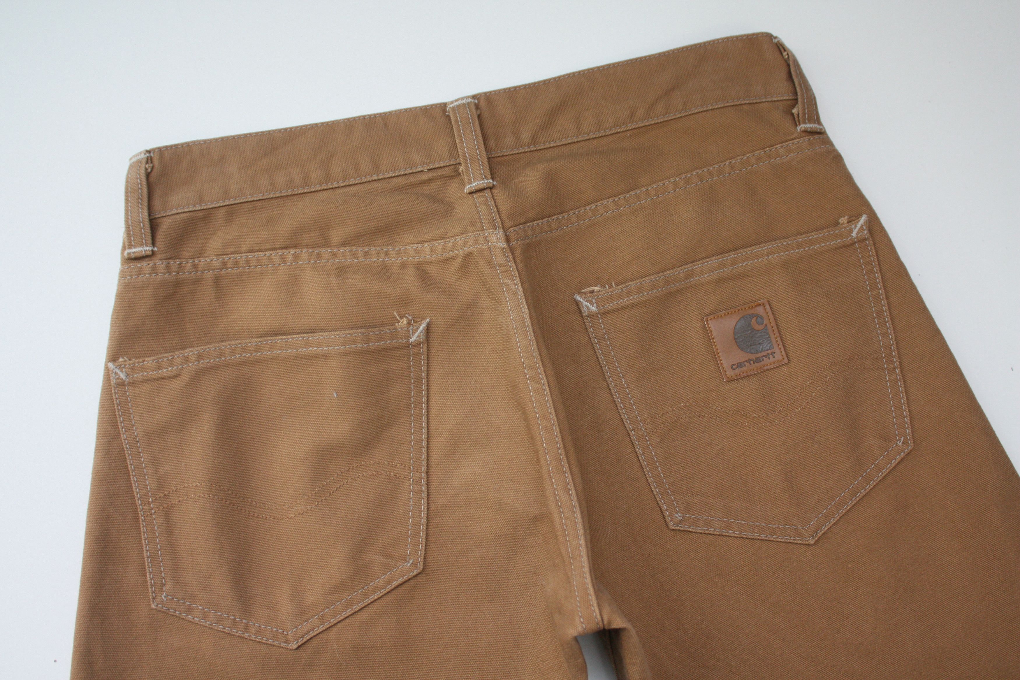 Carhartt Wip Carhartt WIP Bronco Pant Mustard Beige 31x32 Size US 31 - 4 Thumbnail