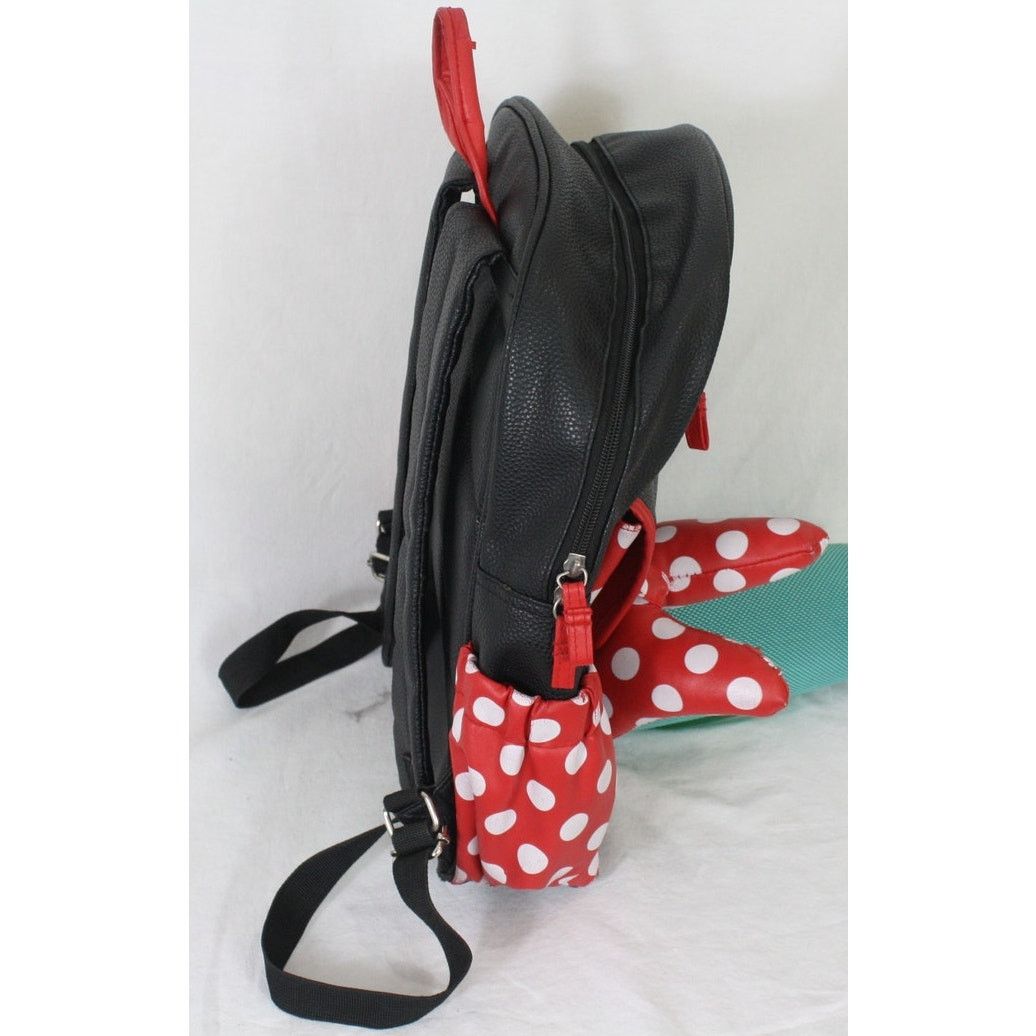 Disney Disney Minnie Mouse Diaper Bag Backpack Red Polka Dot Bow Size ONE SIZE - 9 Thumbnail