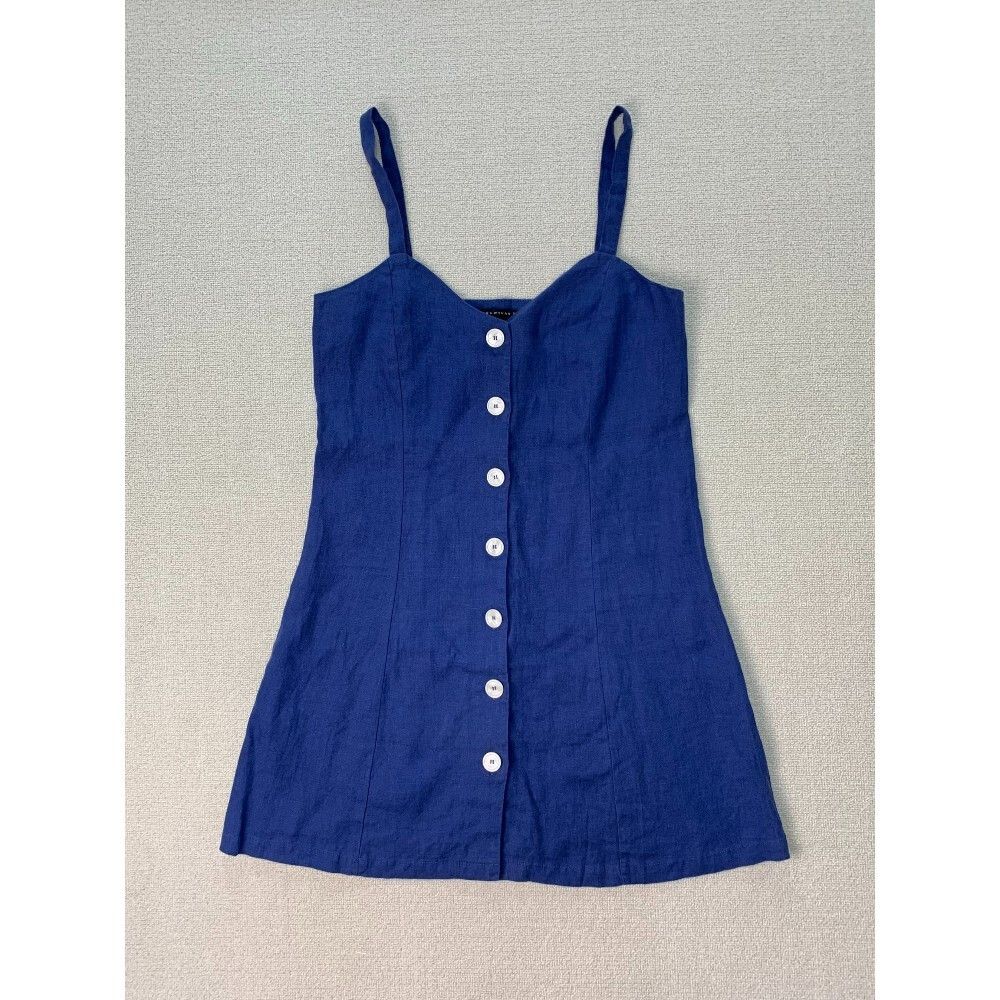 sky blue cotton dress material white hand block printed Color:Classic Navy/White USNEW_07_17_26 The Sayers Club Los its soft on skin