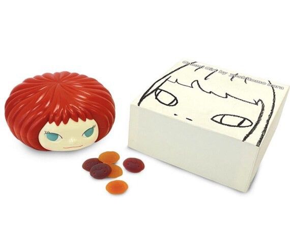Other Yoshitomo Nara Gummi Girl Candy Jar Red [NEW] Size ONE SIZE - 4 Thumbnail