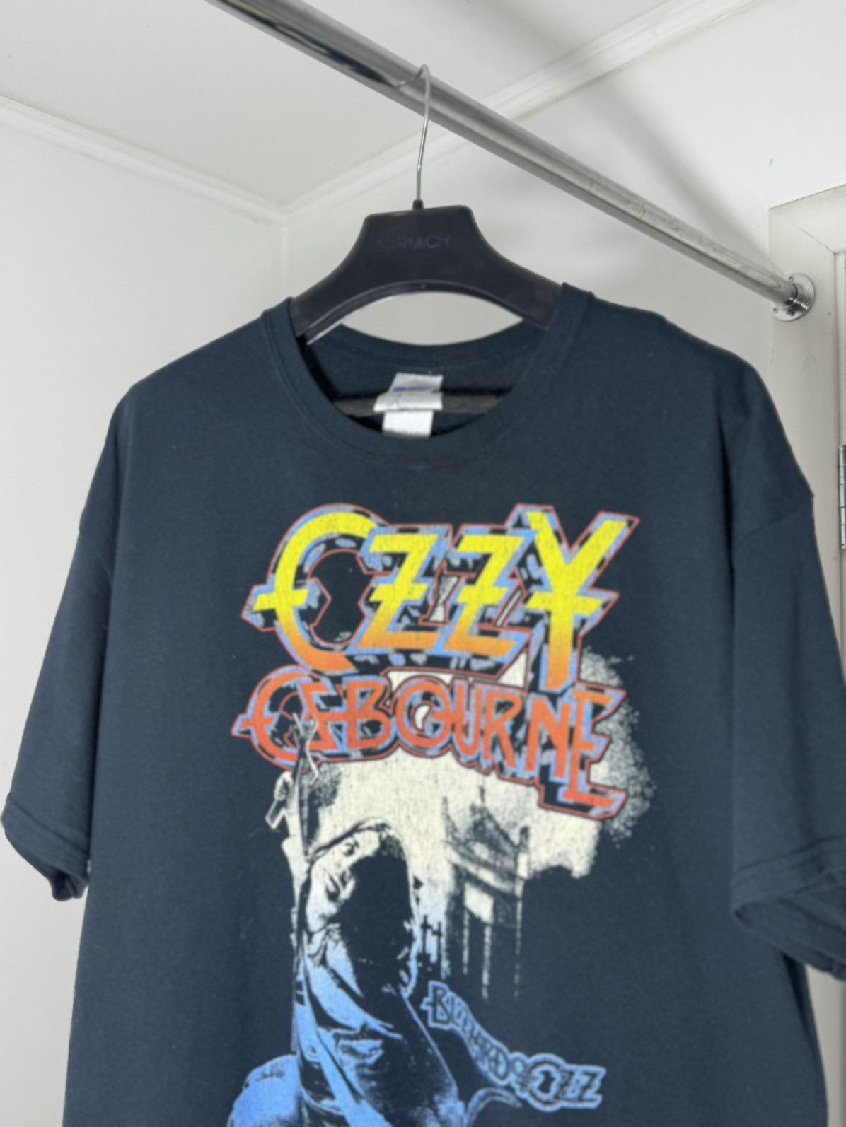 Ozzy Osbourne Vintage Y2K Ozzy Osbourne Blizzard Of Ozz Tee Size US XL / EU 56 / 4 - 4 Thumbnail