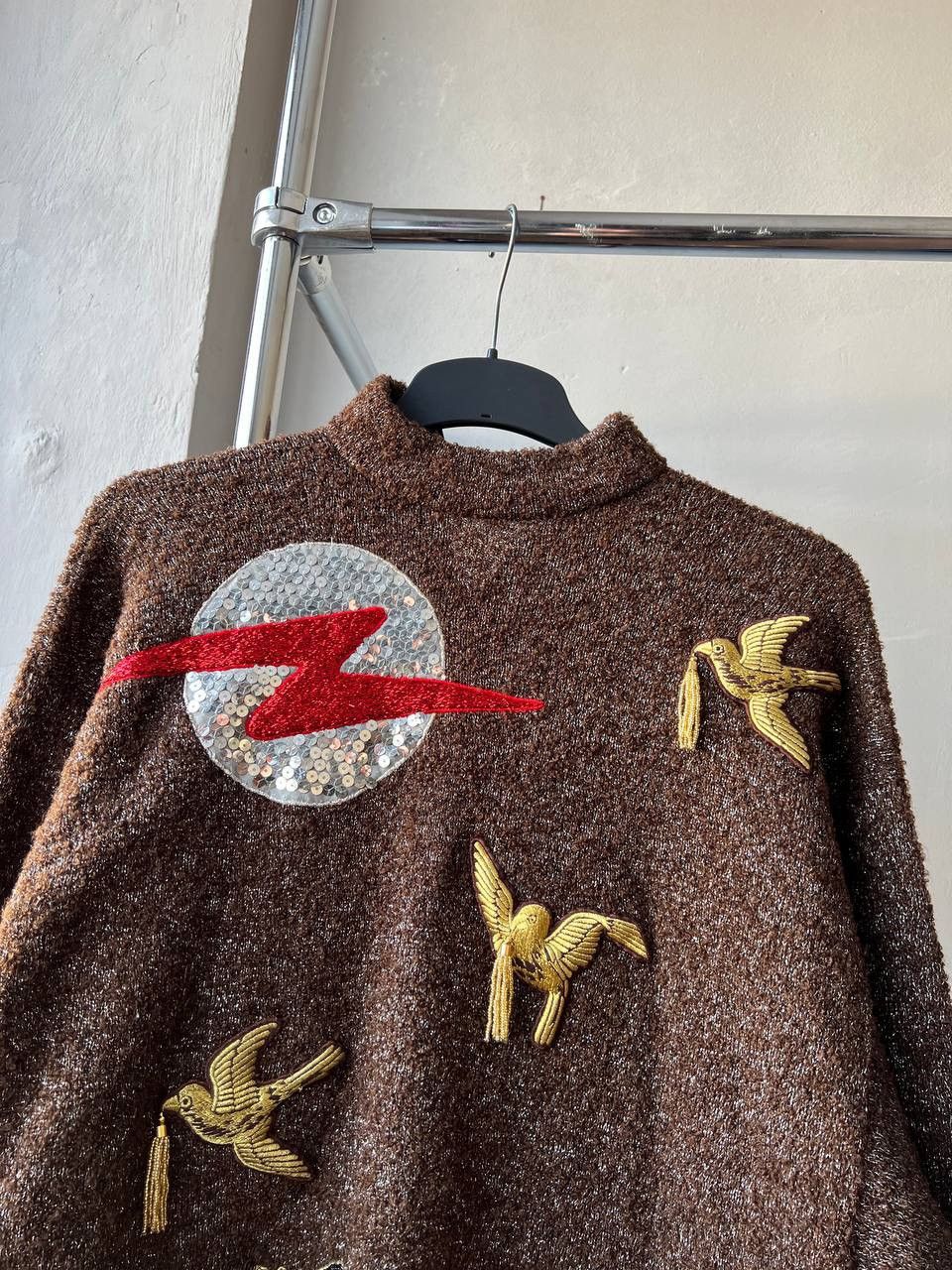Kansai Yamamoto ARCHIVAL 80’S YAMAMOTO KANSAI MADE IN JAPAN DESIGN SWEATER M Size US M / EU 48-50 / 2 - 13 Thumbnail
