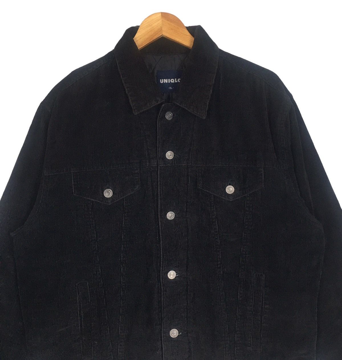 Uniqlo Uniqlo Corduroy Jacket Colour Black Size XL Size US XL / EU 56 / 4 - 2 Thumbnail