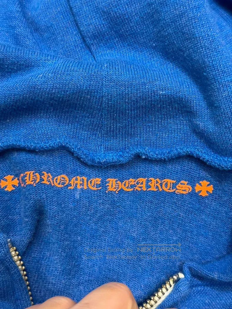 Chrome Hearts CHROME HEARTS Blue limited Sanskrit horseshoe zipper coat Size US M / EU 48-50 / 2 - 6 Thumbnail