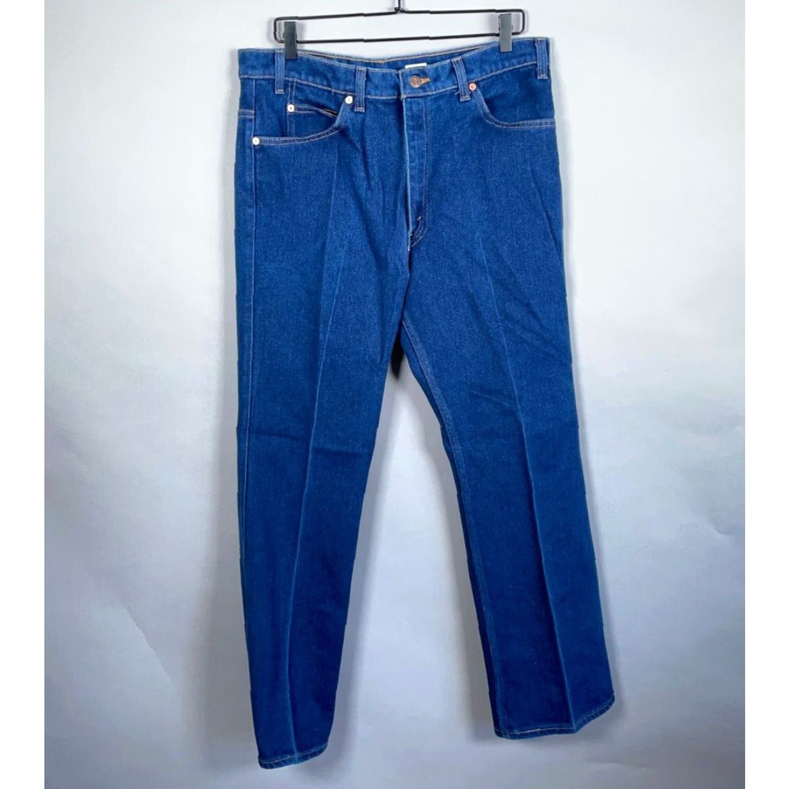 Levi's VINTAGE Levi's Black Tab 517 Jeans Men 36 x 31 Blue 90s Size US 36 / EU 52 - 2 Thumbnail