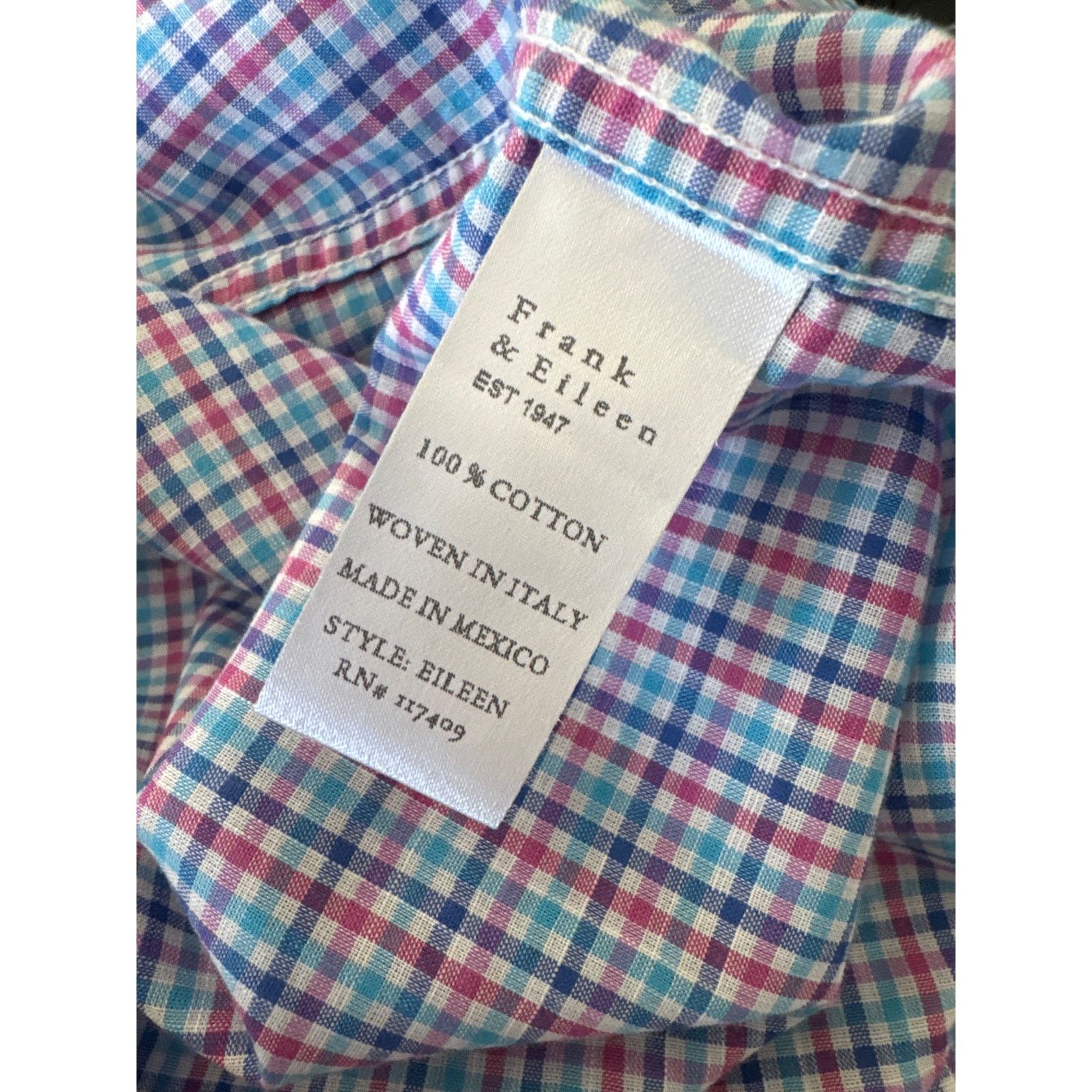 Frank & Eileen FRANK & EILEEN "Eileen" Relaxed Button Down Shirt XL Size XL / US 12-14 / IT 48-50 - 7 Thumbnail