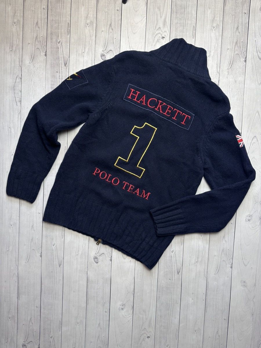 Hackett × Vintage Vintage Hackett racing jacket big logo size M rare Size US M / EU 48-50 / 2 - 2 Thumbnail