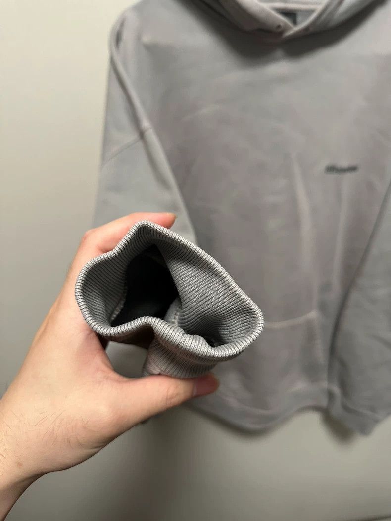 Balenciaga Balenciaga Balenciaga Gray Hoodie with Small Flaw-2506 Size US L / EU 52-54 / 3 - 4 Thumbnail