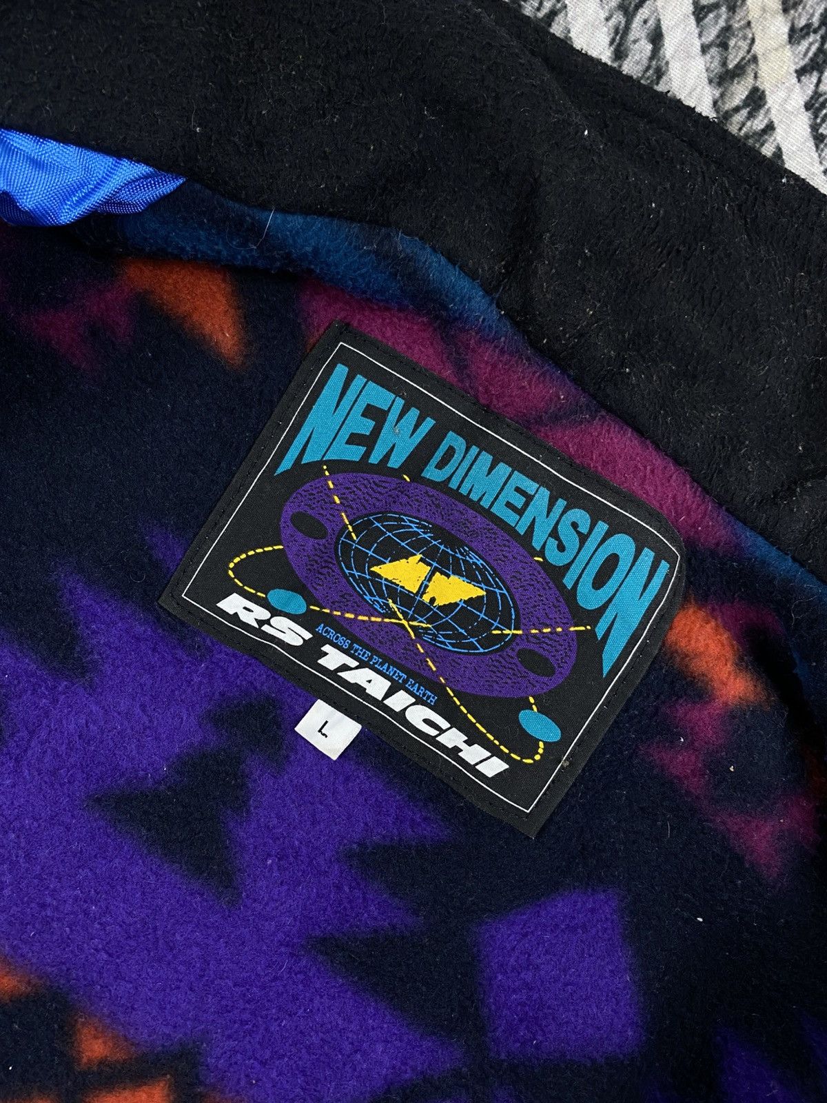 Japanese Brand Vtg New Dimension RS Taichi Weather Proof Bomber Jacket Size US XL / EU 56 / 4 - 12 Thumbnail