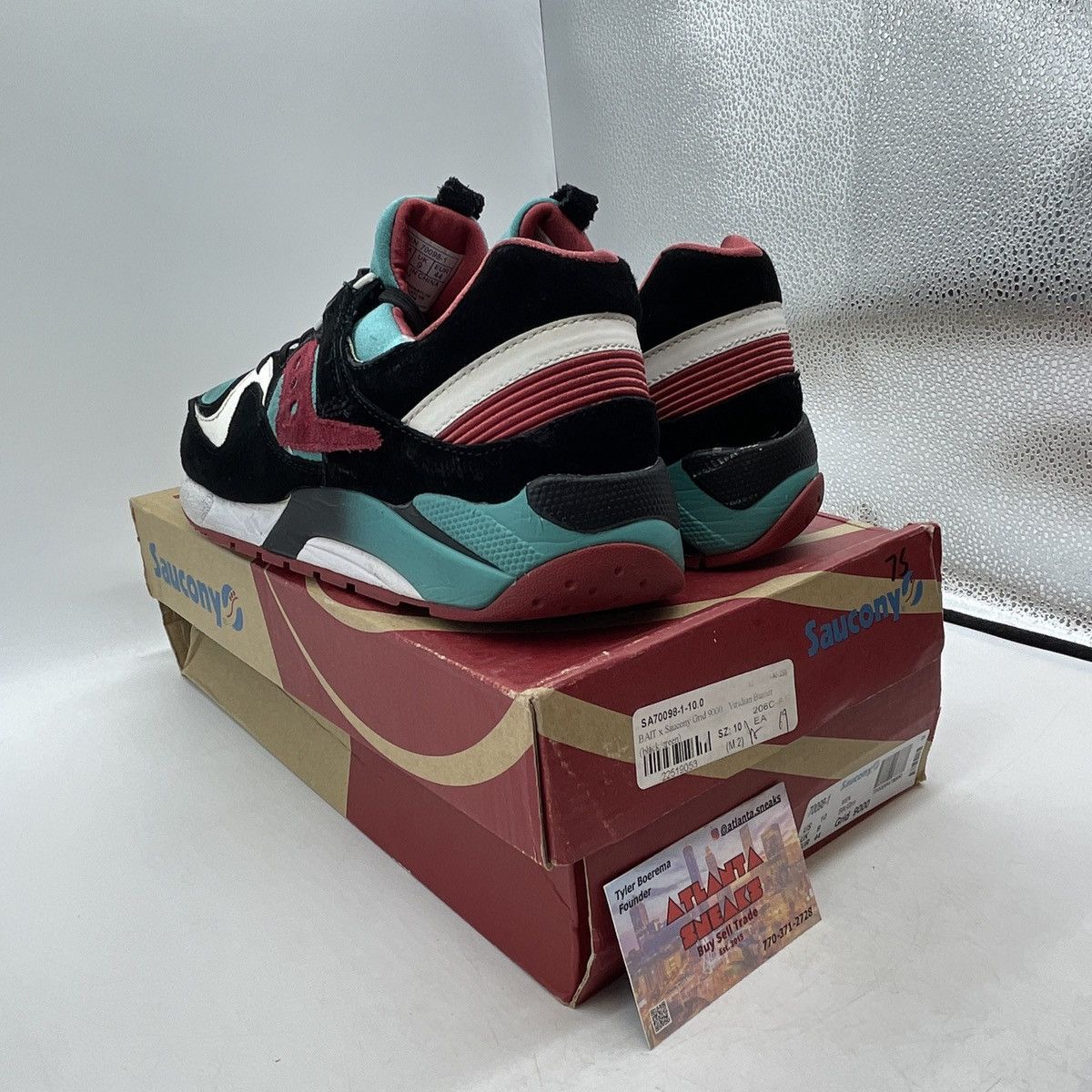 Saucony Bait x grid Viridiana burner Size US 10 / EU 43 - 4 Thumbnail